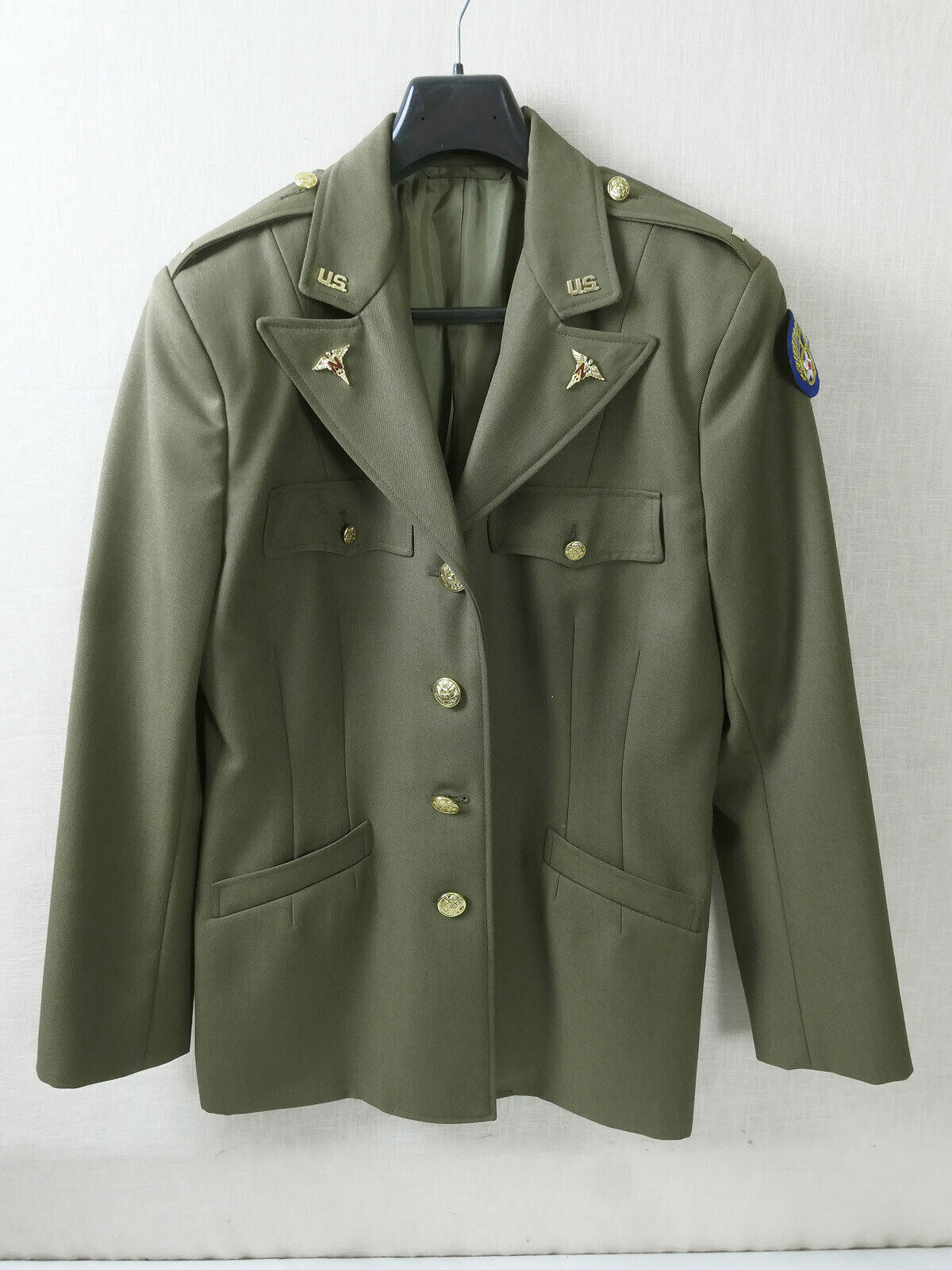 USAF WW2 Nurse Corps Officer WAC Class A Uniform Jacket Nurse
