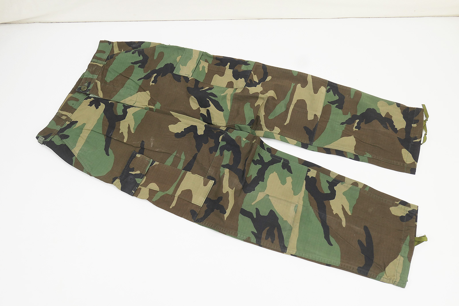 #7 US Army BDU Field Trousers Combat Trousers Camouflage Woodland Camouflage Trousers Small short - Ripstop