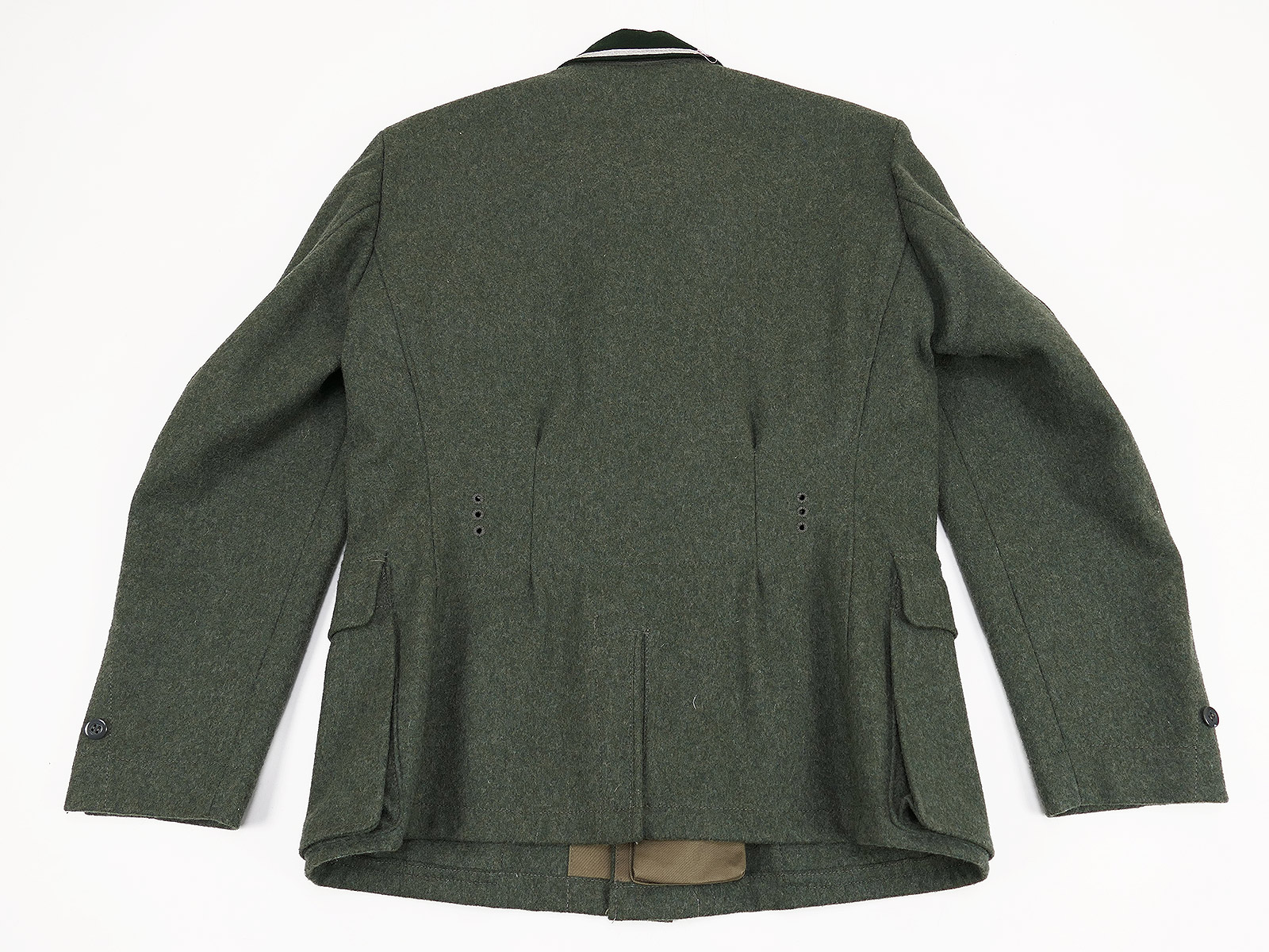 Wehrmacht M36 field tunic, non-commissioned officer, engineers’ uniform, in service condition, top-quality museum-grade reproduction, Janke COLLECTION