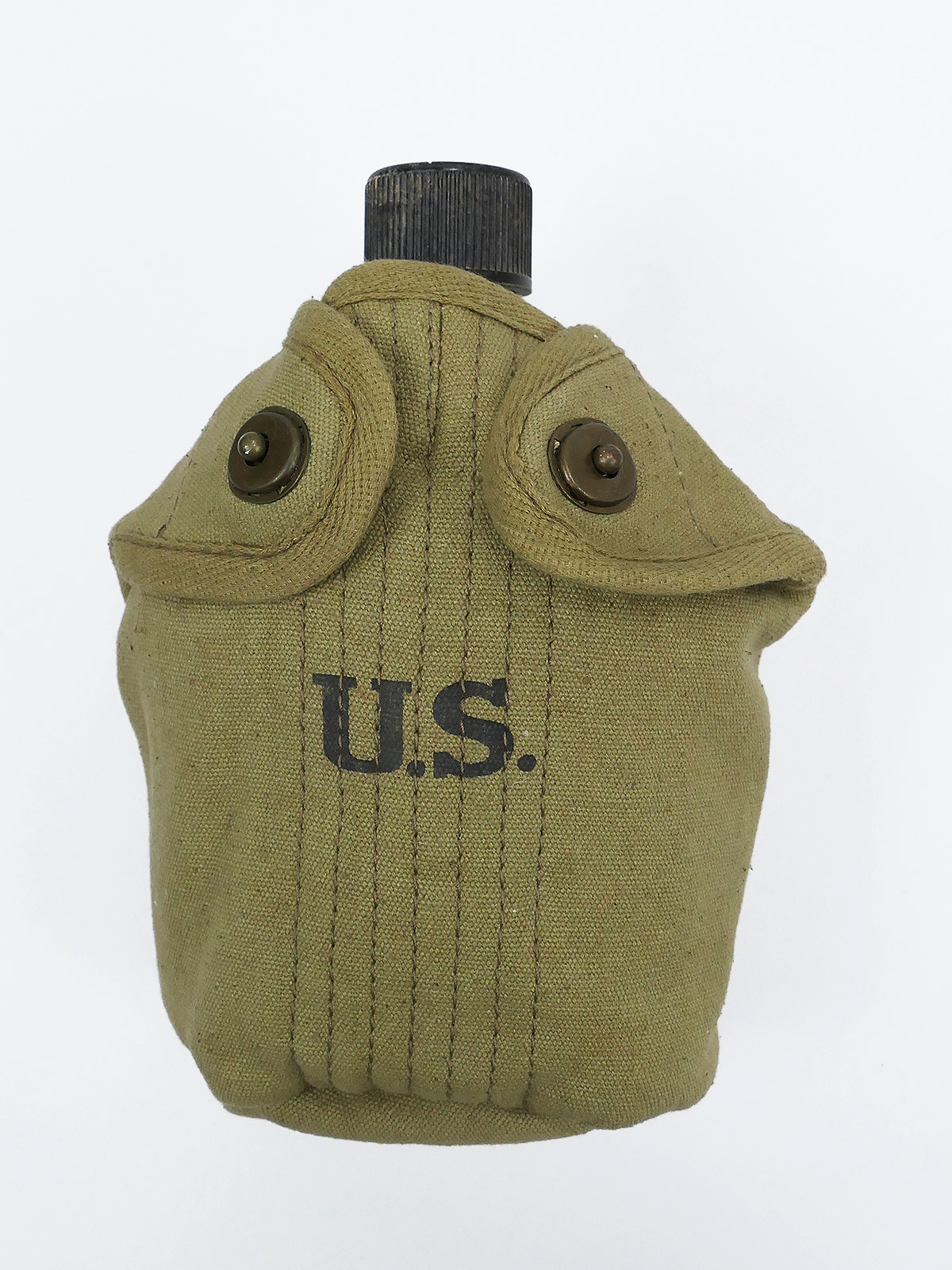 #06 Set US ARMY canteen (original) with mug and canteen cover