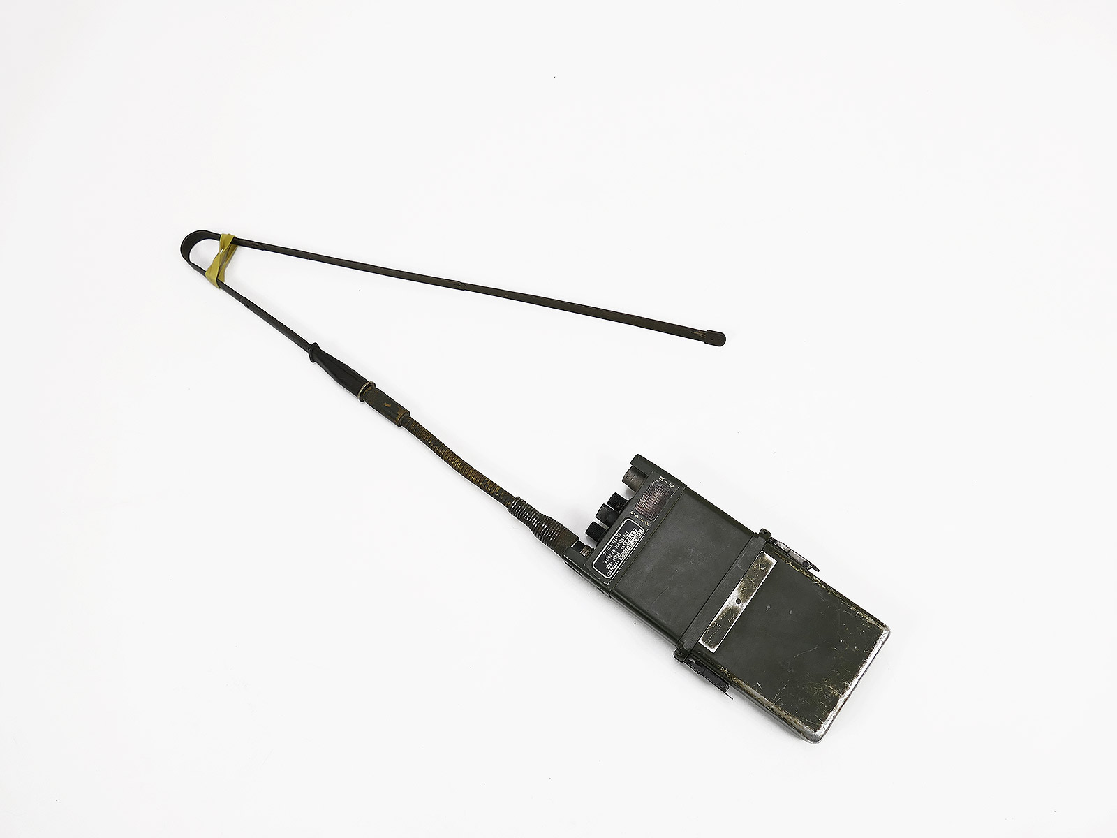 US Marines WW2 Vietnam Handheld Radio PRC-68 Squad Radio Receiver with Antenna