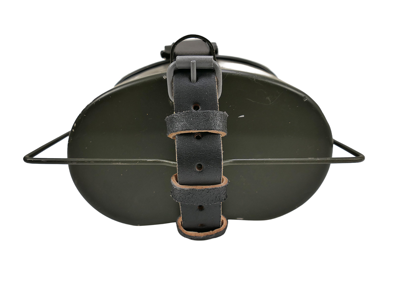 SET: Wehrmacht-style tableware and cookware with straps / leather straps