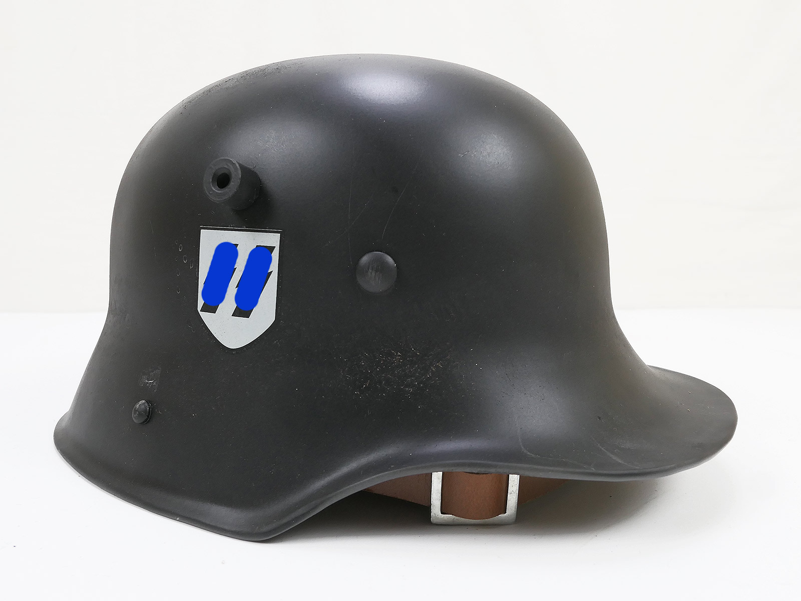 M16 steel helmet general SS / SSVT black parade helmet DD size 59/60 