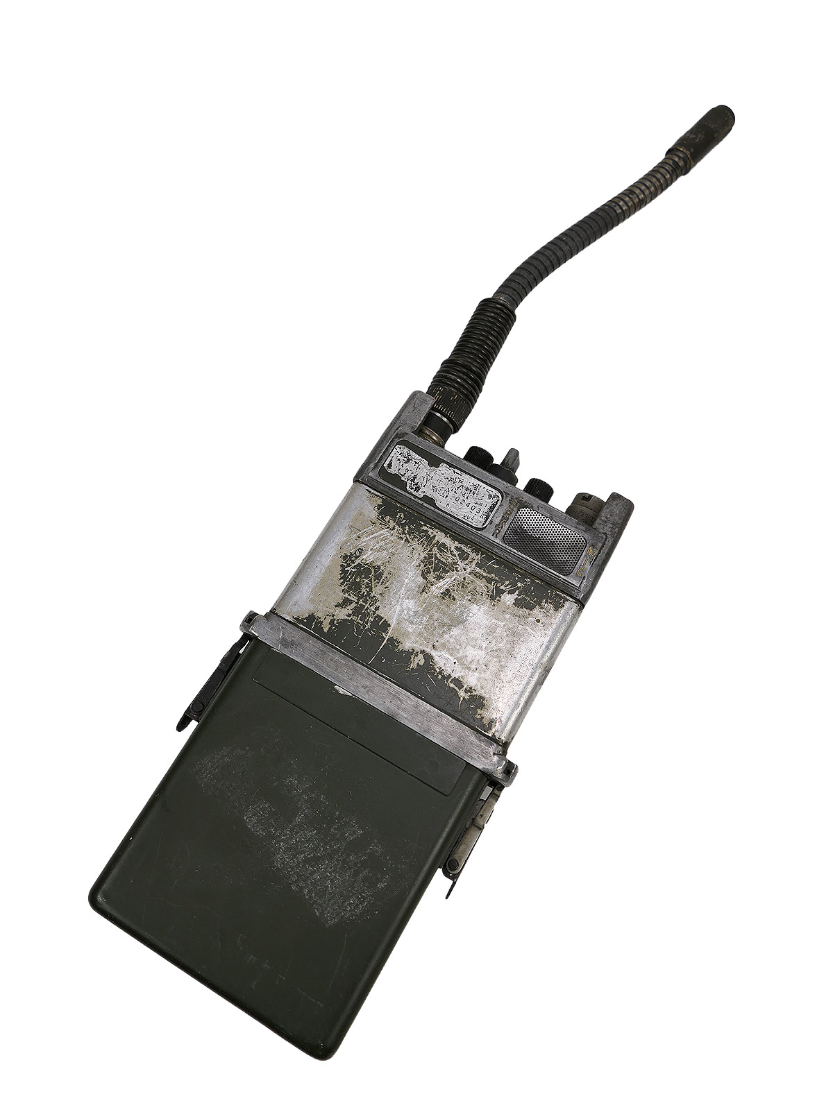 US Marines WW2 Vietnam PRC-68 Squad Radio Receiver with antenna base adapter