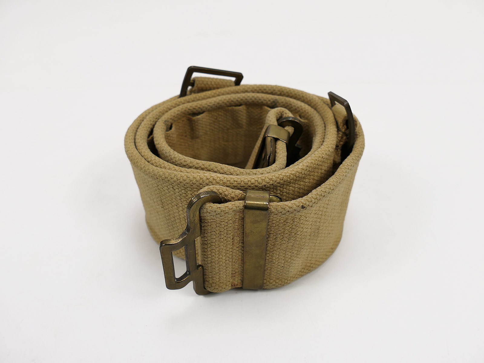 British Army WW2 Koppel Webbing Belt 1937 Pattern approx. 95cm circumference