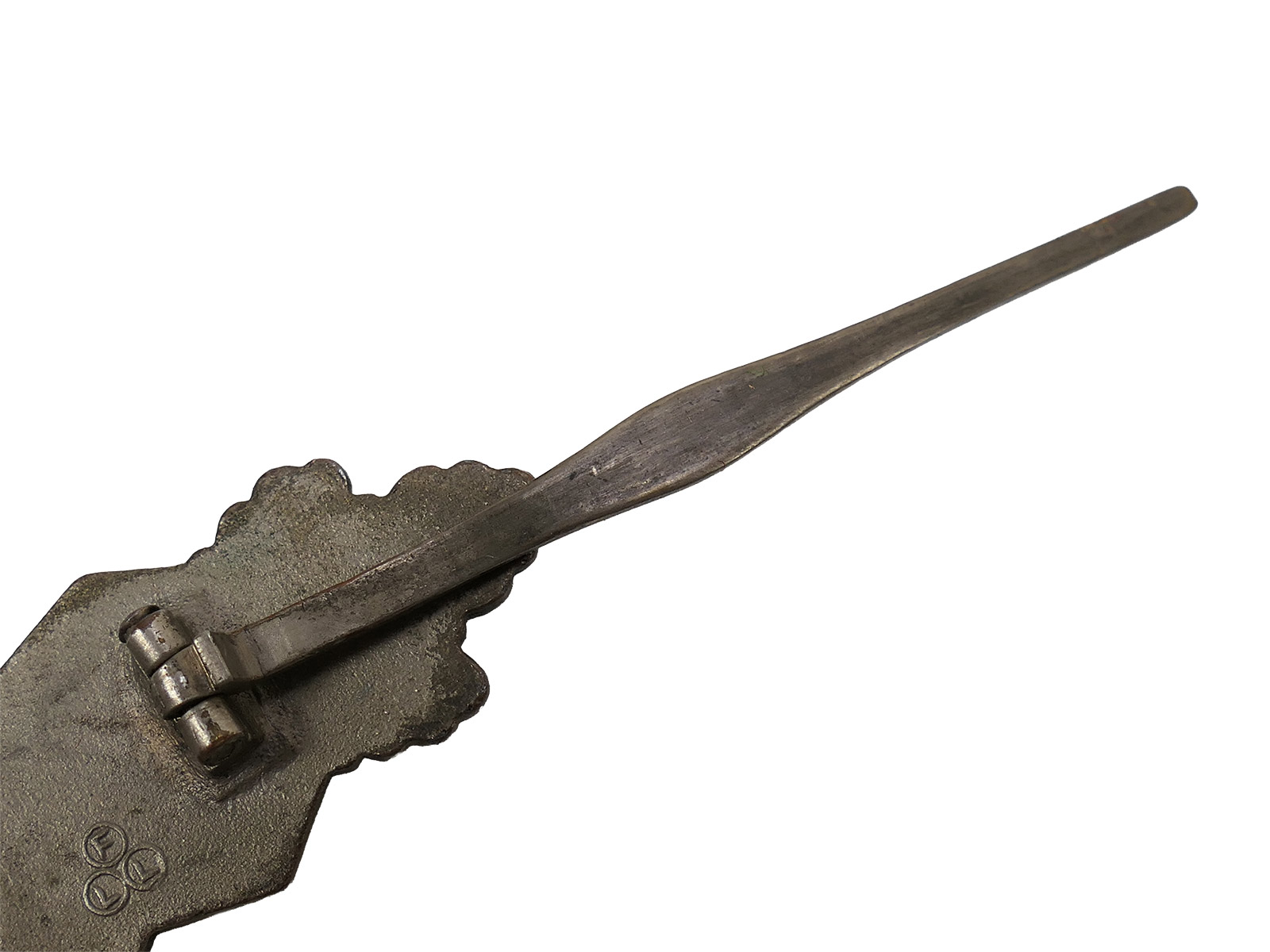 Wehrmacht Original Close Combat Clasp, Silver Class, FLL Peekhaus Berlin
