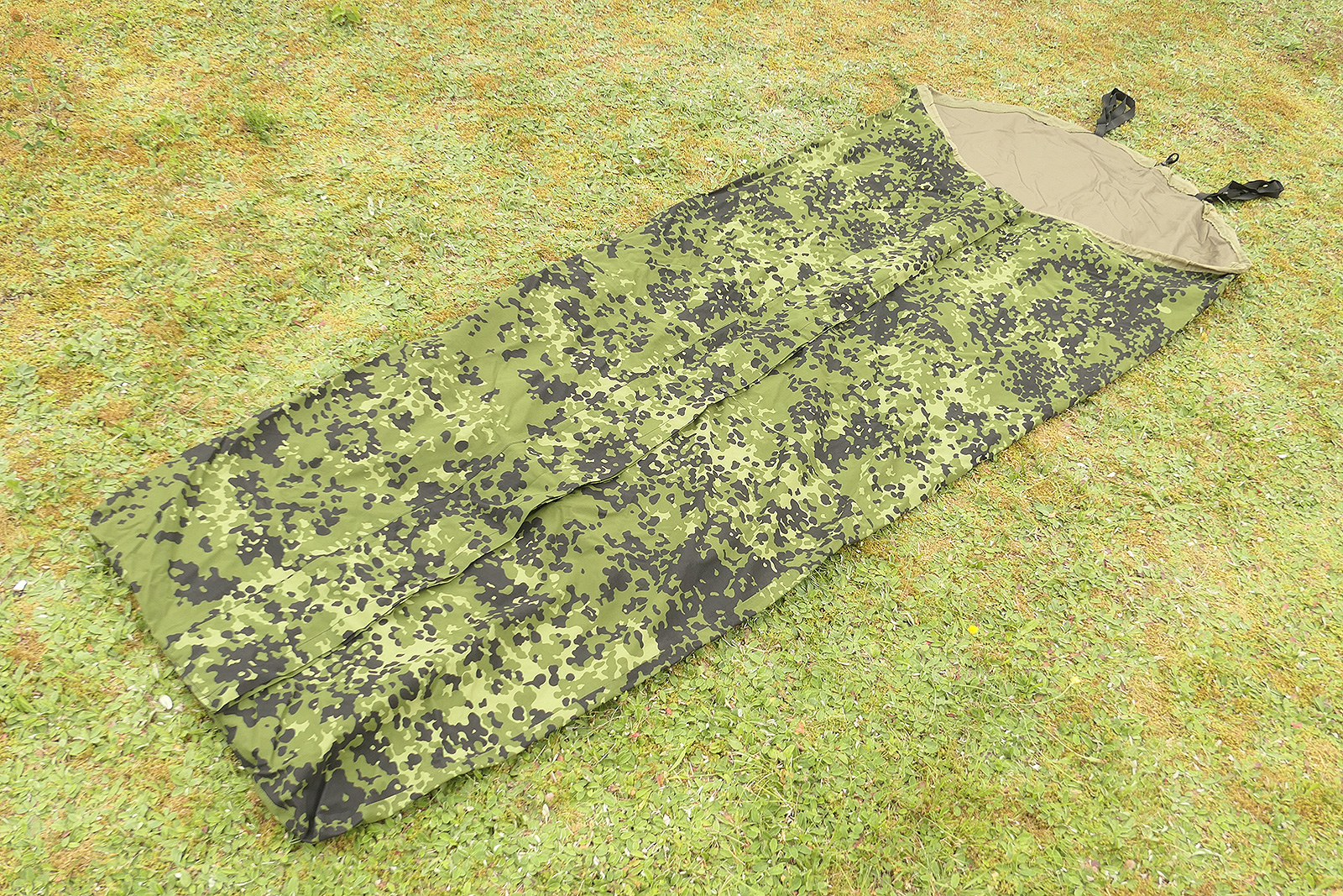#4 HMAK Danish Army Rain Cover Size N Bivy Bag 1999 Sleeping Bag Cover Flecktarn