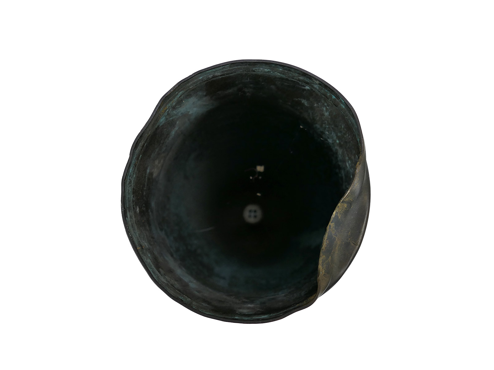 Original 105mm brass cartridge case – tank-themed decorative umbrella stand – COLLECTION