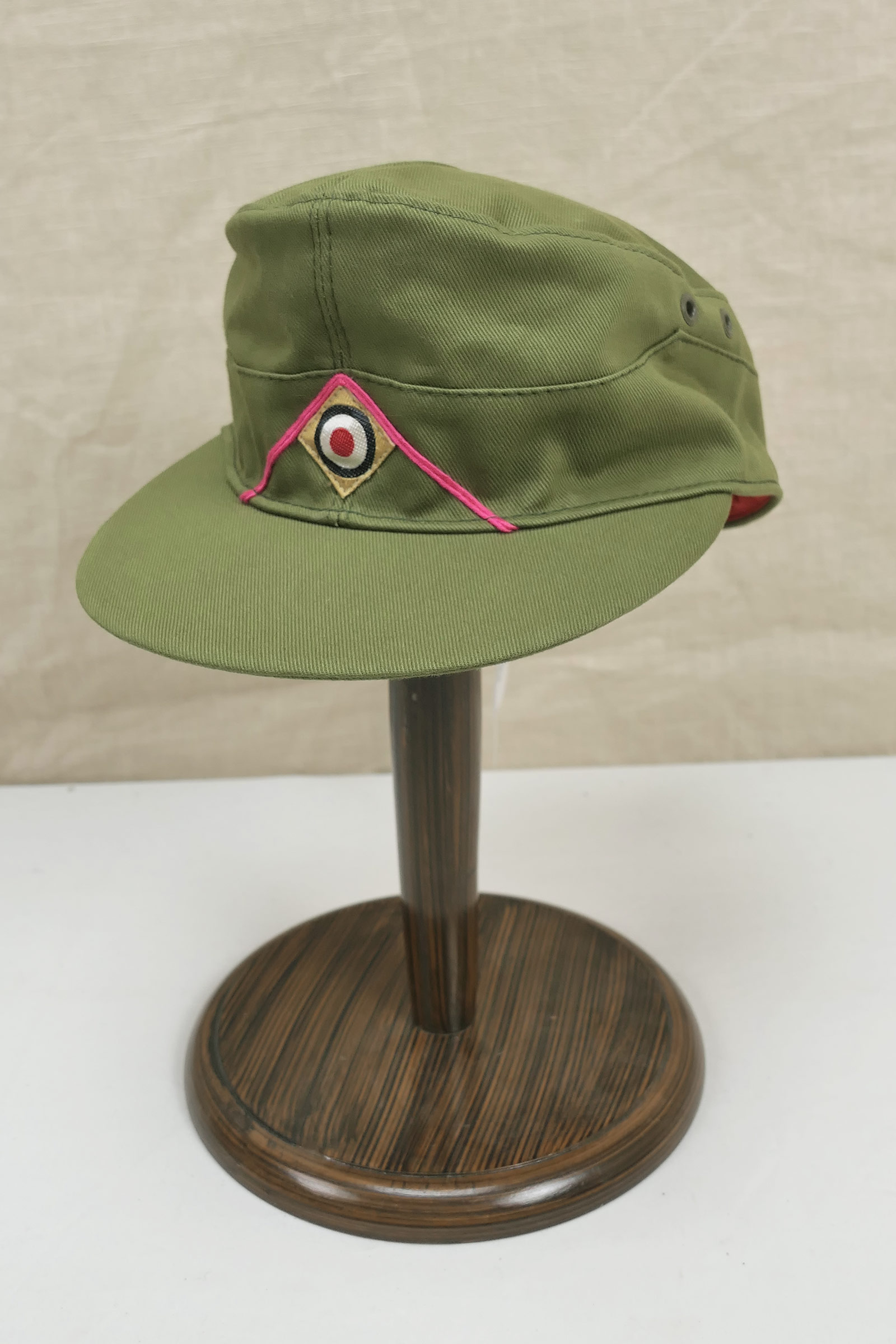 P1220947 Afrikakorps M41 tank tropical cap field cap DAK cap LUBSTEIN