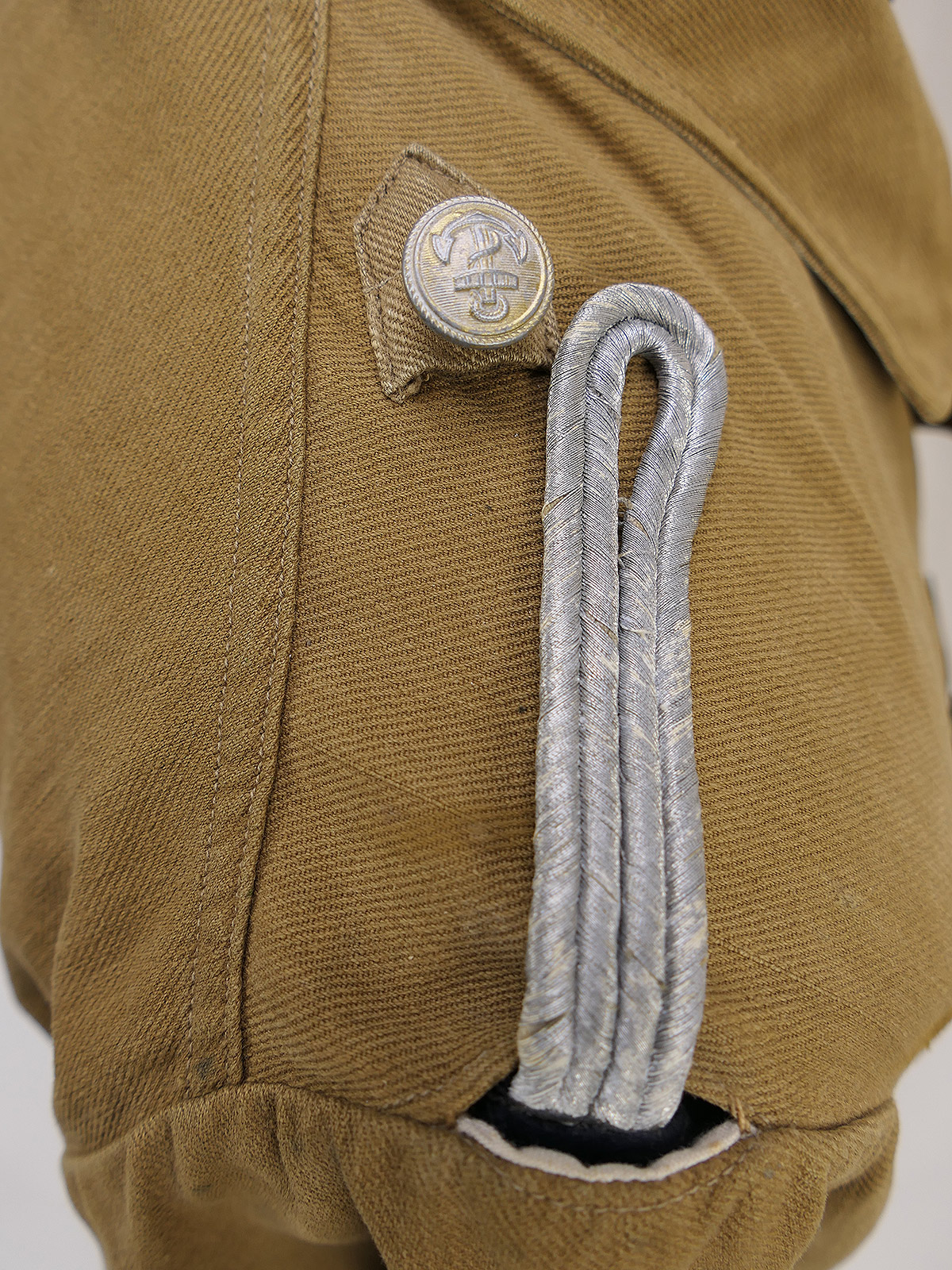 Original tropical field blouse, Kriegsmarine uniform jacket, Dunker & Stachowski, Hamburg COLLECTION