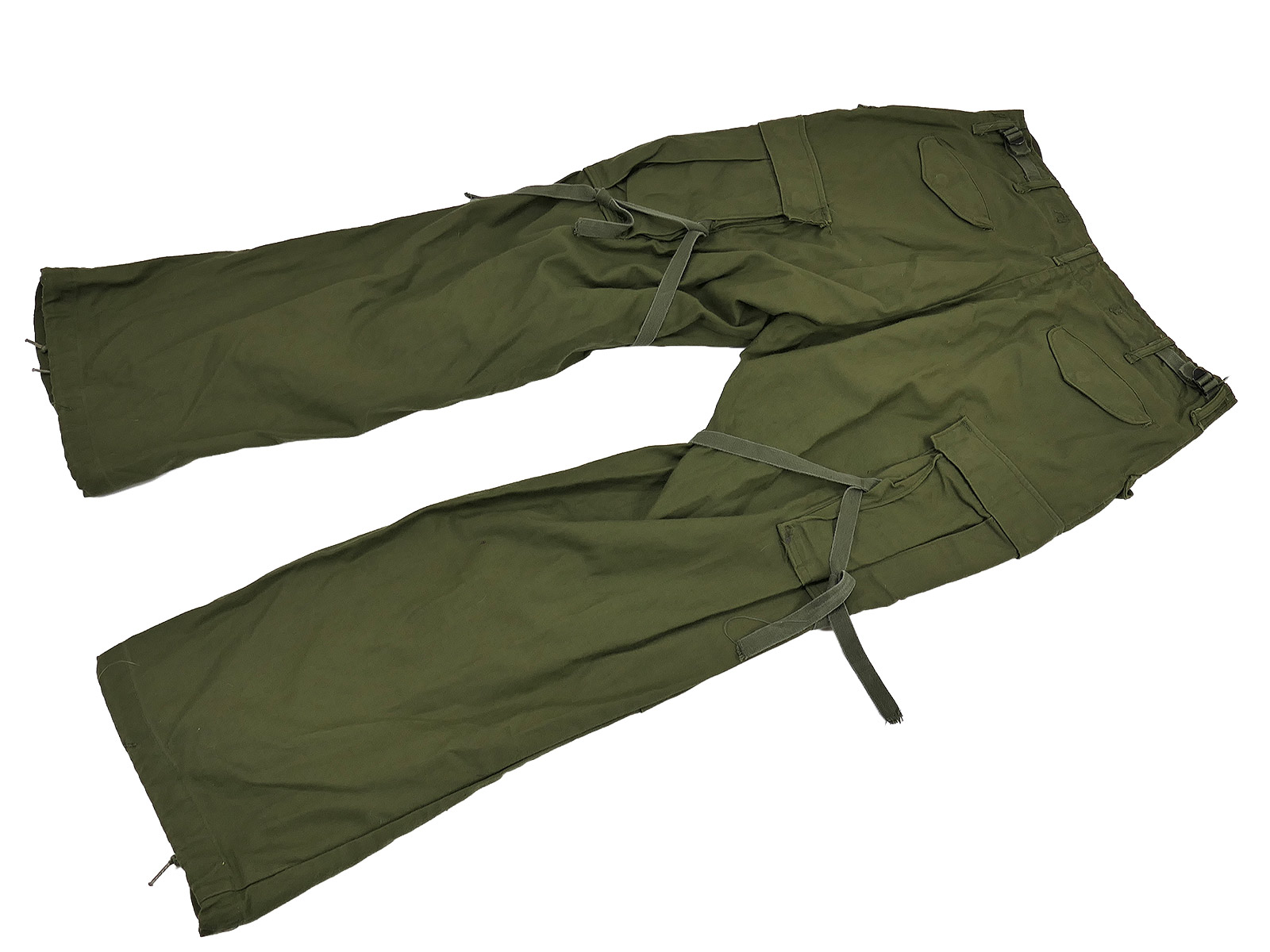 One-off vintage original US Army M-1965 Field Trousers (Cold Weather) – size MEDIUM, dated 1974