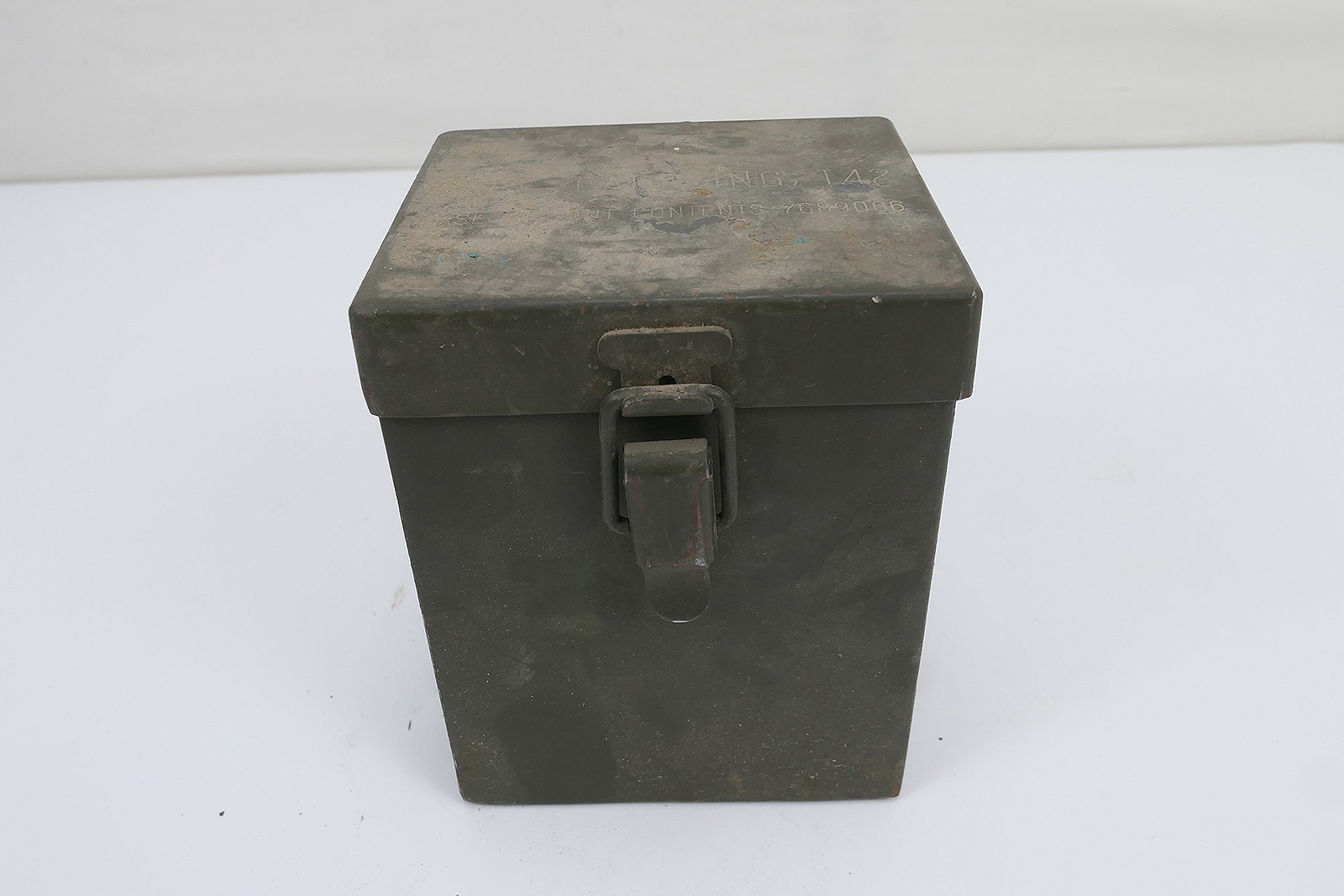 #F US ARMY WW2 Carrying Case T42 Metal Case for M4 Sight 60mm Mortar Optics