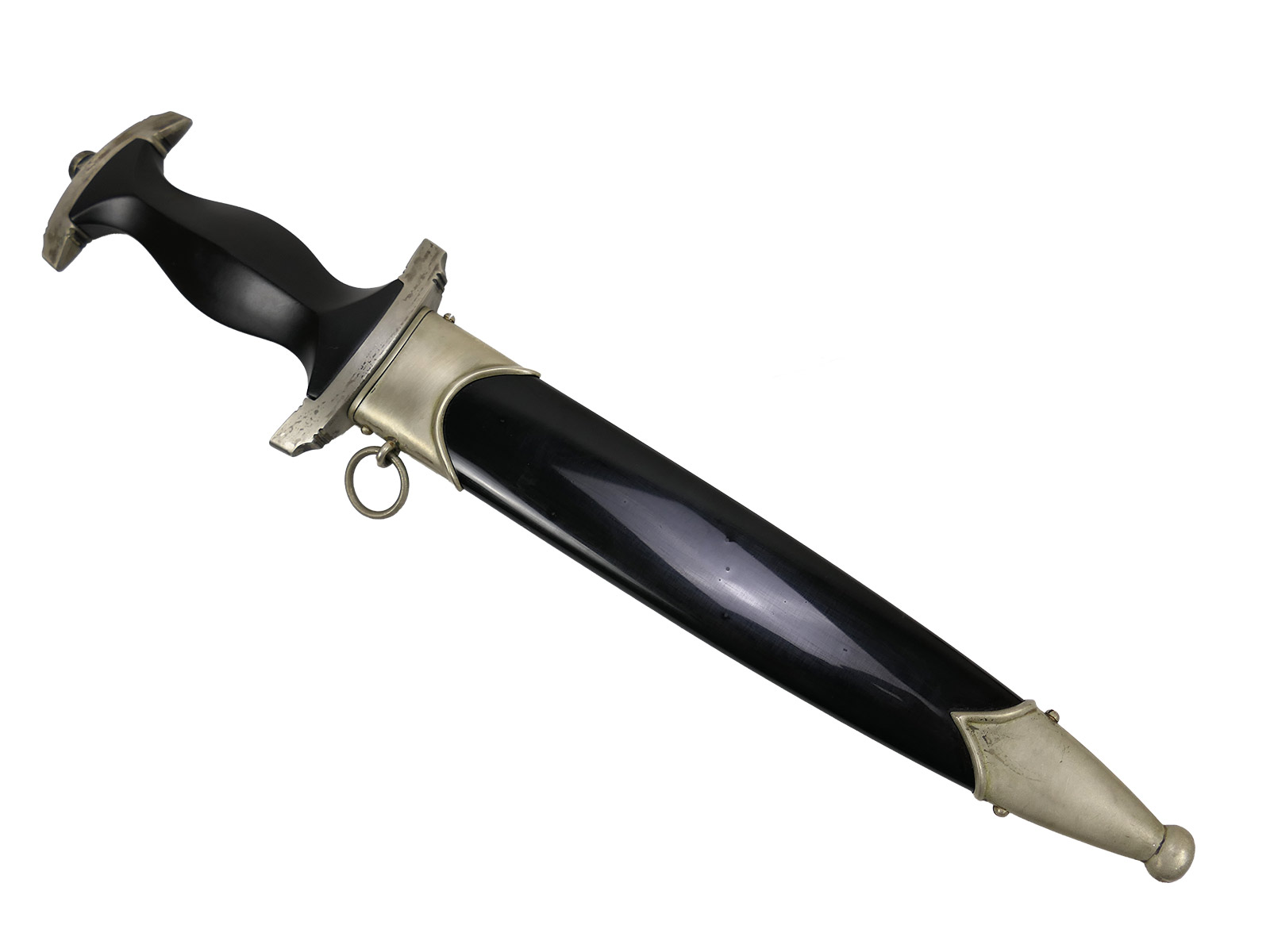 SS Black RZM Service Dagger M33 MEHT, manufactured by Bertram Solingen – TOP!!