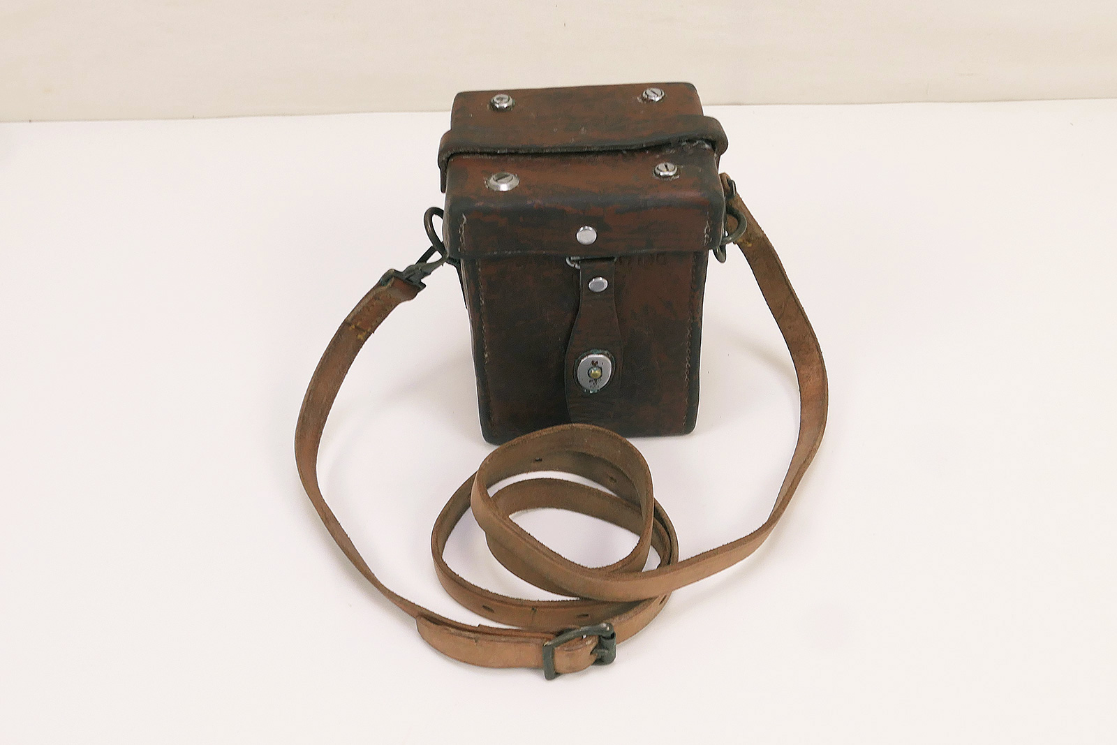 US ARMY WW2 Carrying Case M14 Leather Case for M4 Sight 60mm Mortar Optics