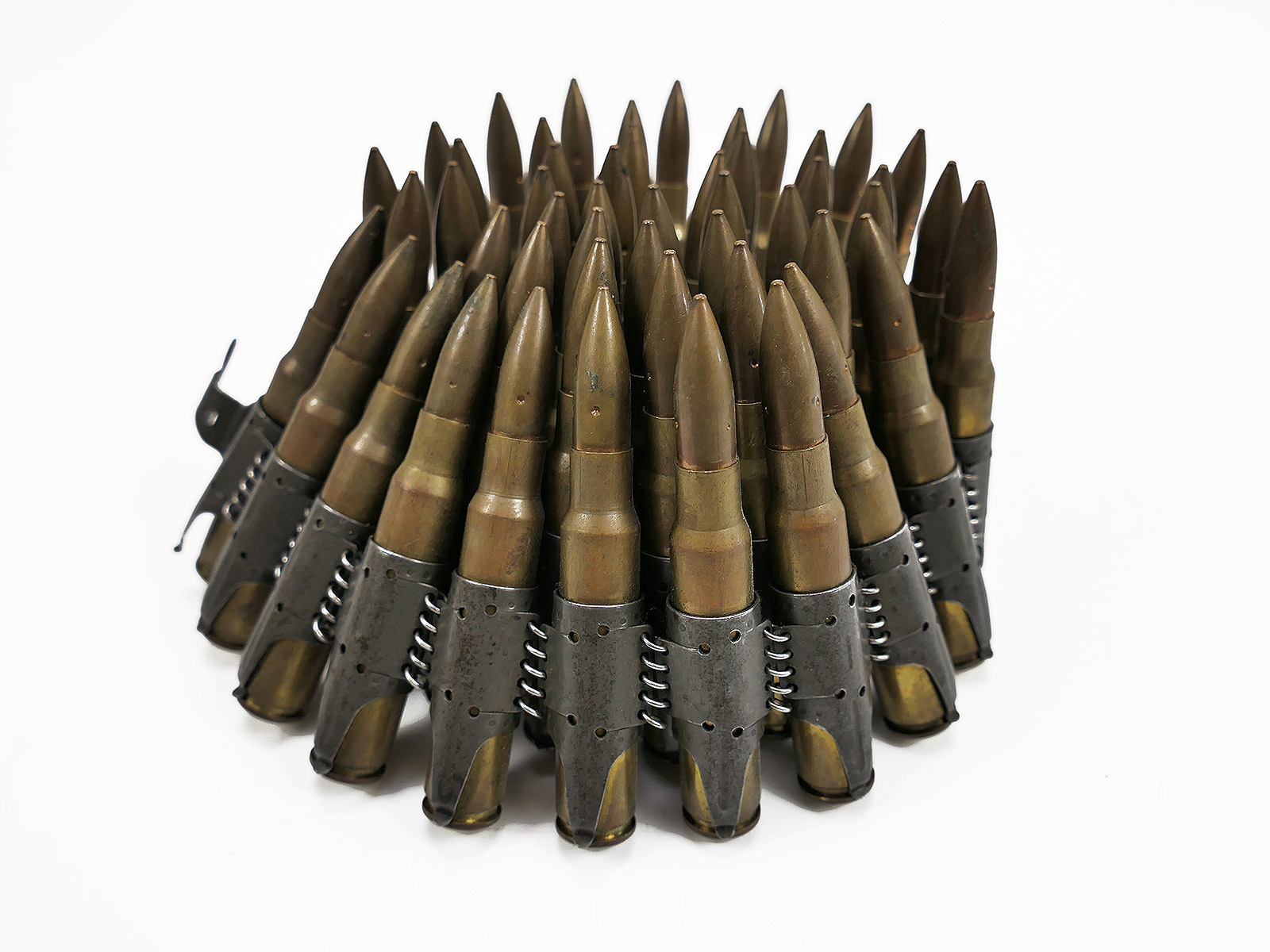 MG42 MG34 ammunition belt / 8x57 50x decorative rounds on an MG belt