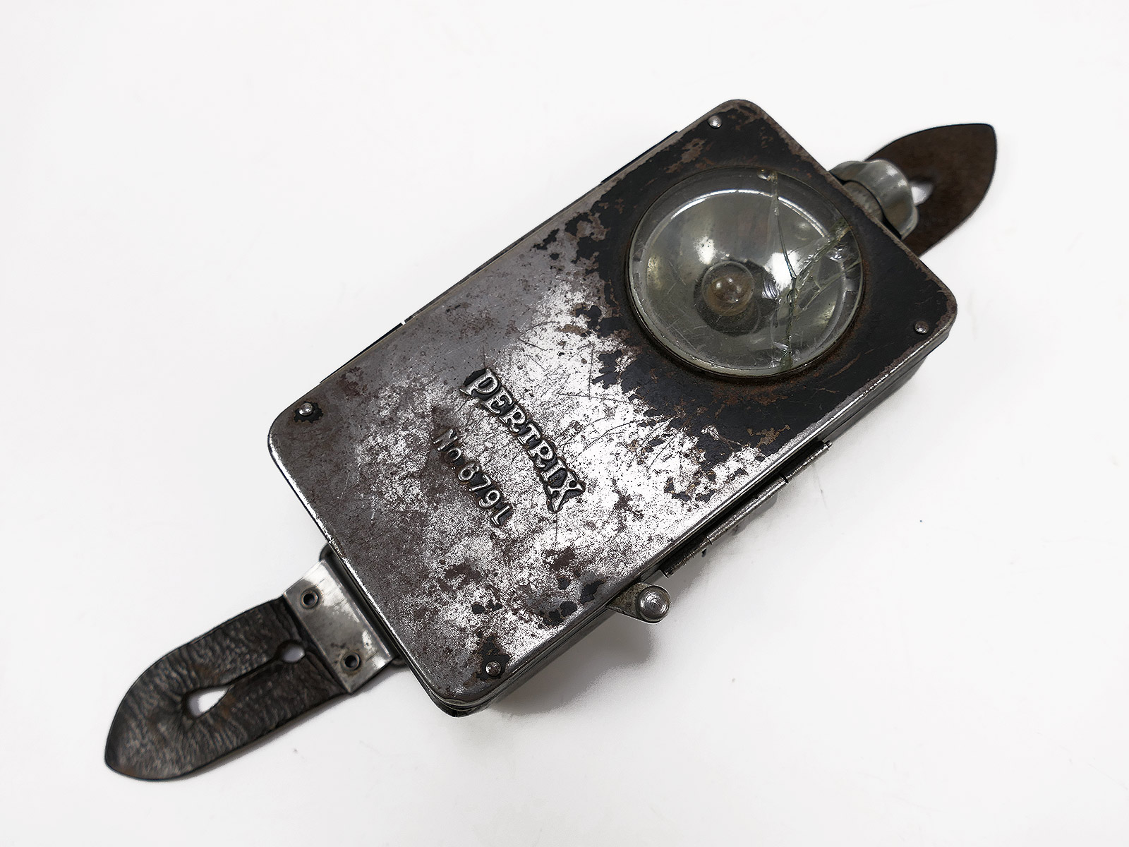 Vintage Pertrix torch, Type 679L, Wehrmacht