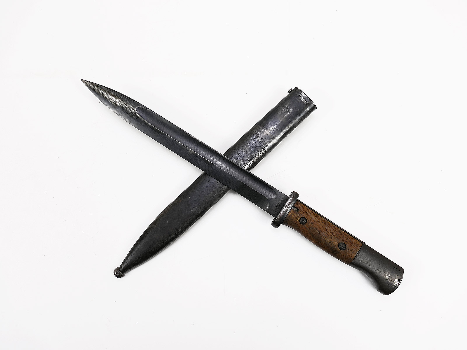 #A2 Wehrmacht bayonet M84/98 agv 43 carbine K98 / side rifle with scabbard