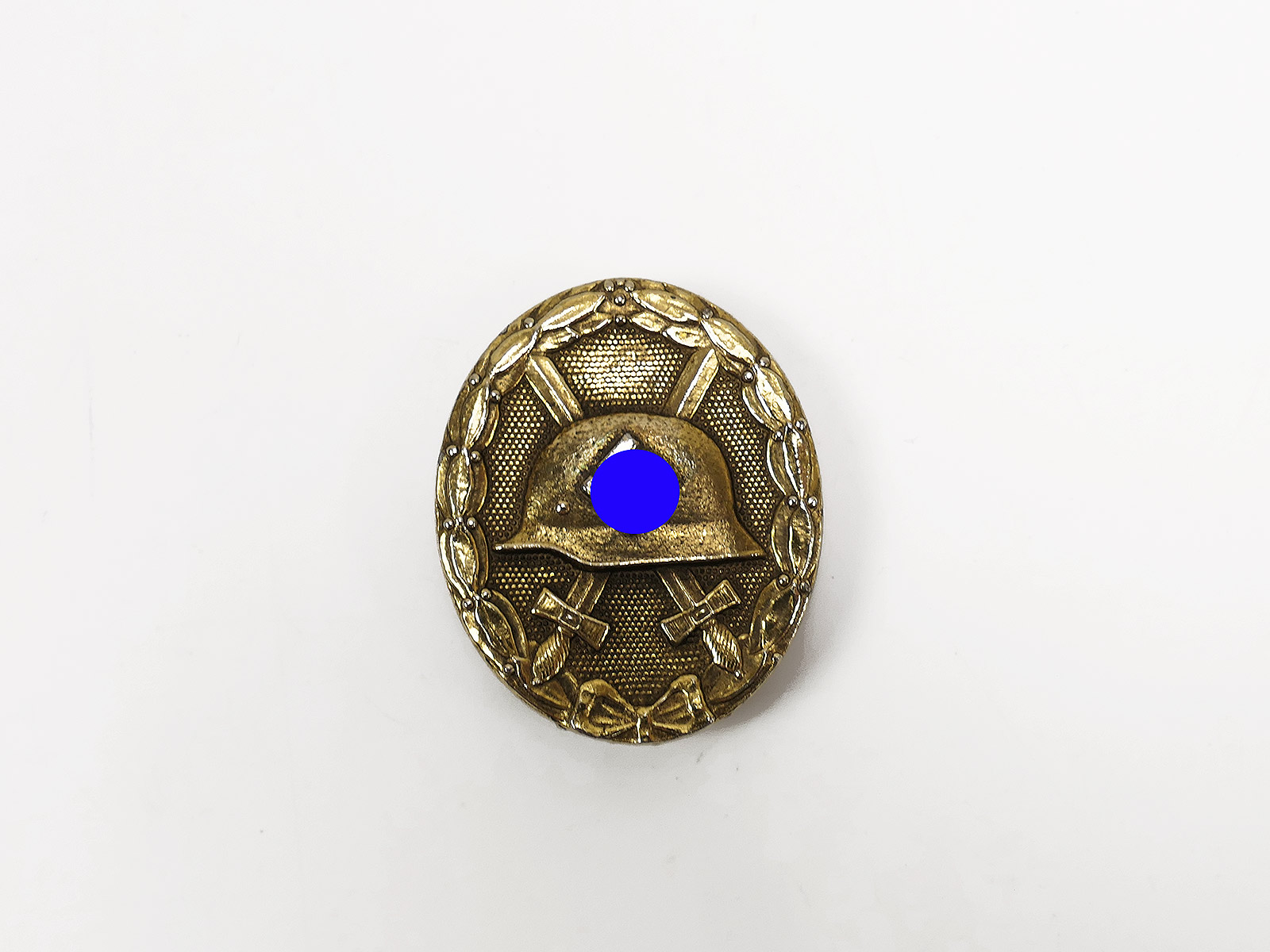 Wehrmacht Verwundetenabzeichen Gold Hersteller 3 Feldbluse