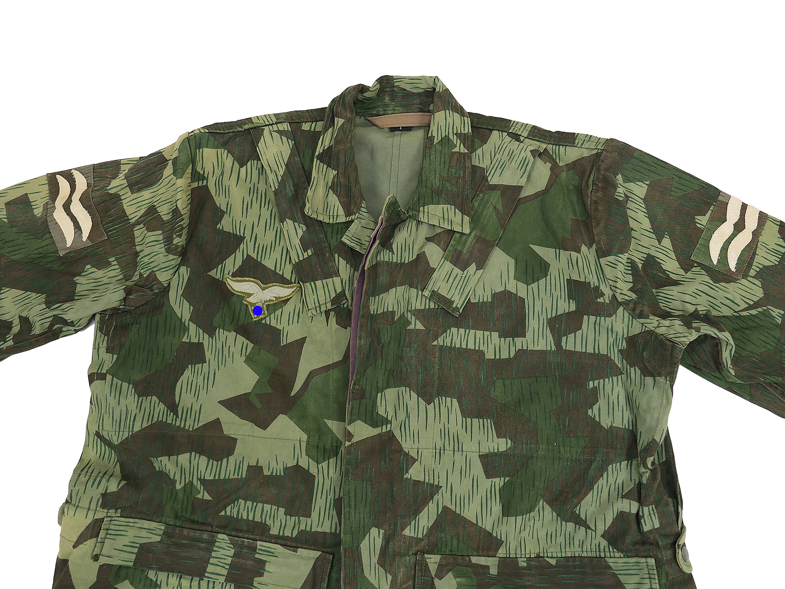 Luftwaffe Paratrooper Duffle Bag, Size 1, Splinter Camouflage with Insignia – COLLECTION BATTLE WORN