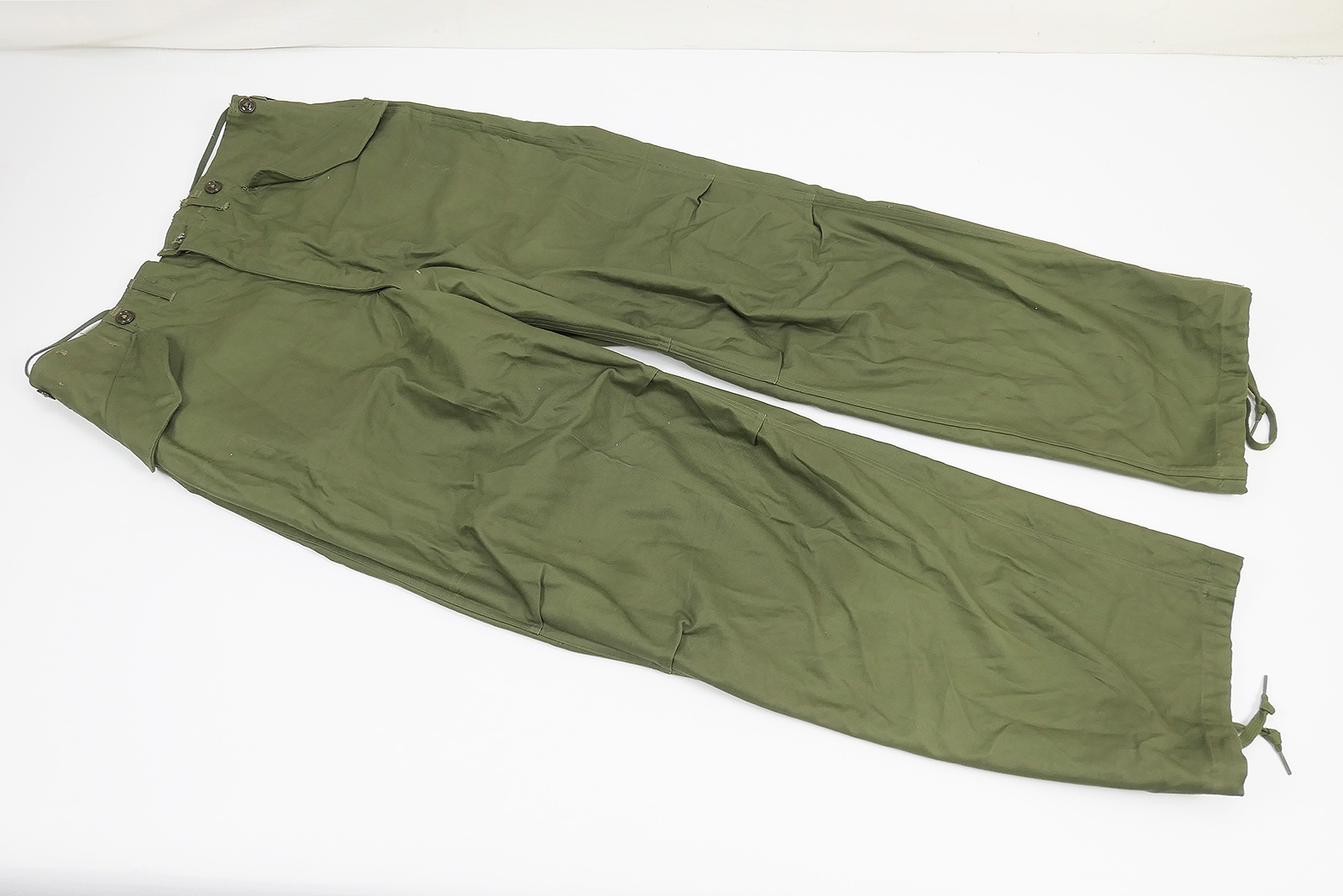 US ARMY Vietnam Trousers Field Wool M-1951 Vietnam Trousers Field Trousers M51 MEDIUM LONG