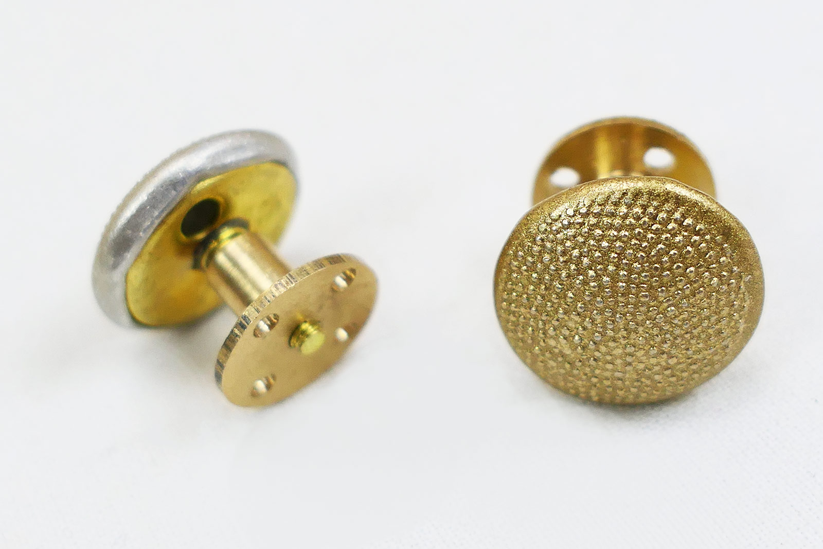 Wehrmacht screw button button for epaulettes epaulettes15mm gold 1x piece