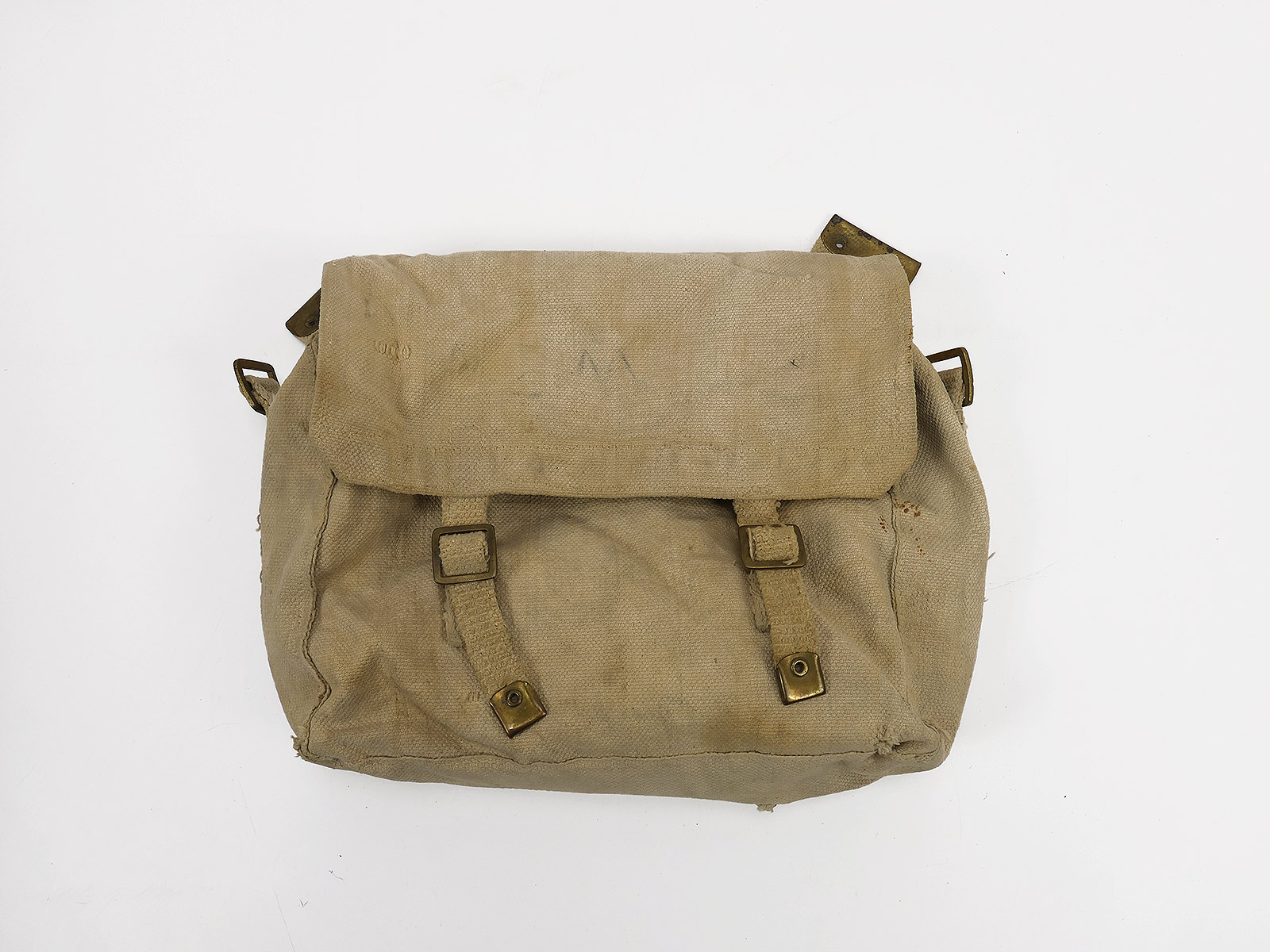 Original GB WW2 M37 Webbing Small Combat Pack SAS Jeep Africa Collection BATTLE WORN