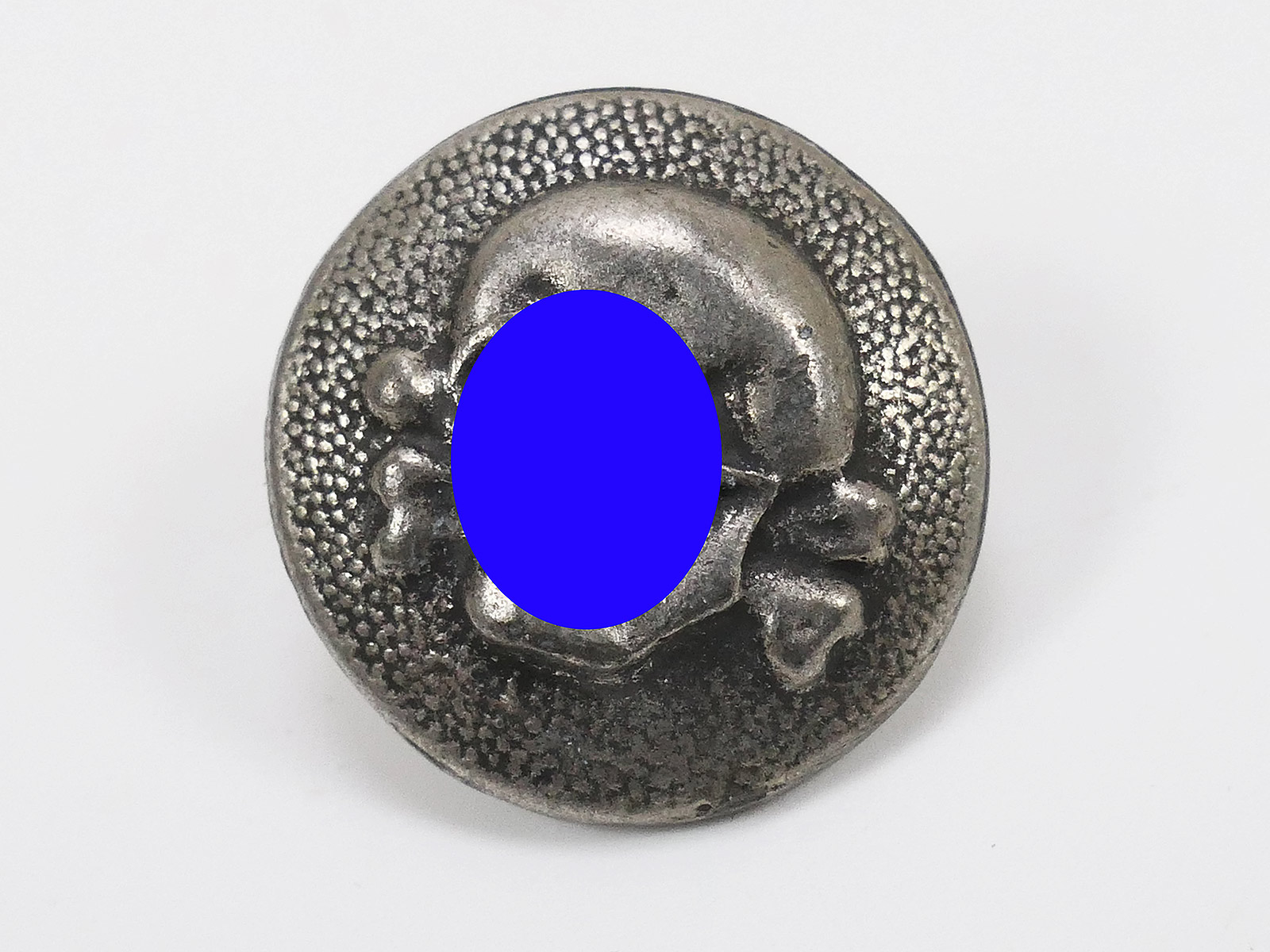 SSVT skull button RZM 155/38 for boat