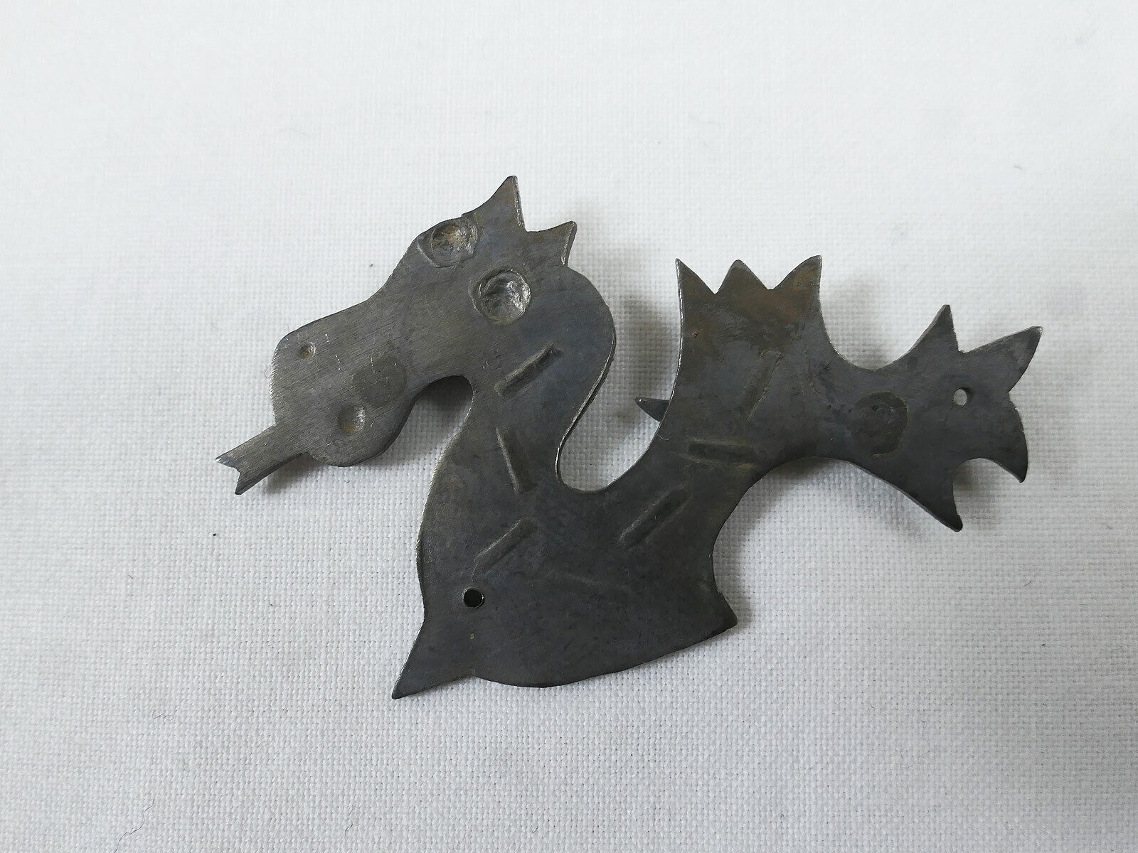 Linksgucker #01 Kriegsmarine cap badge U-Flottille submarine flotilla badge