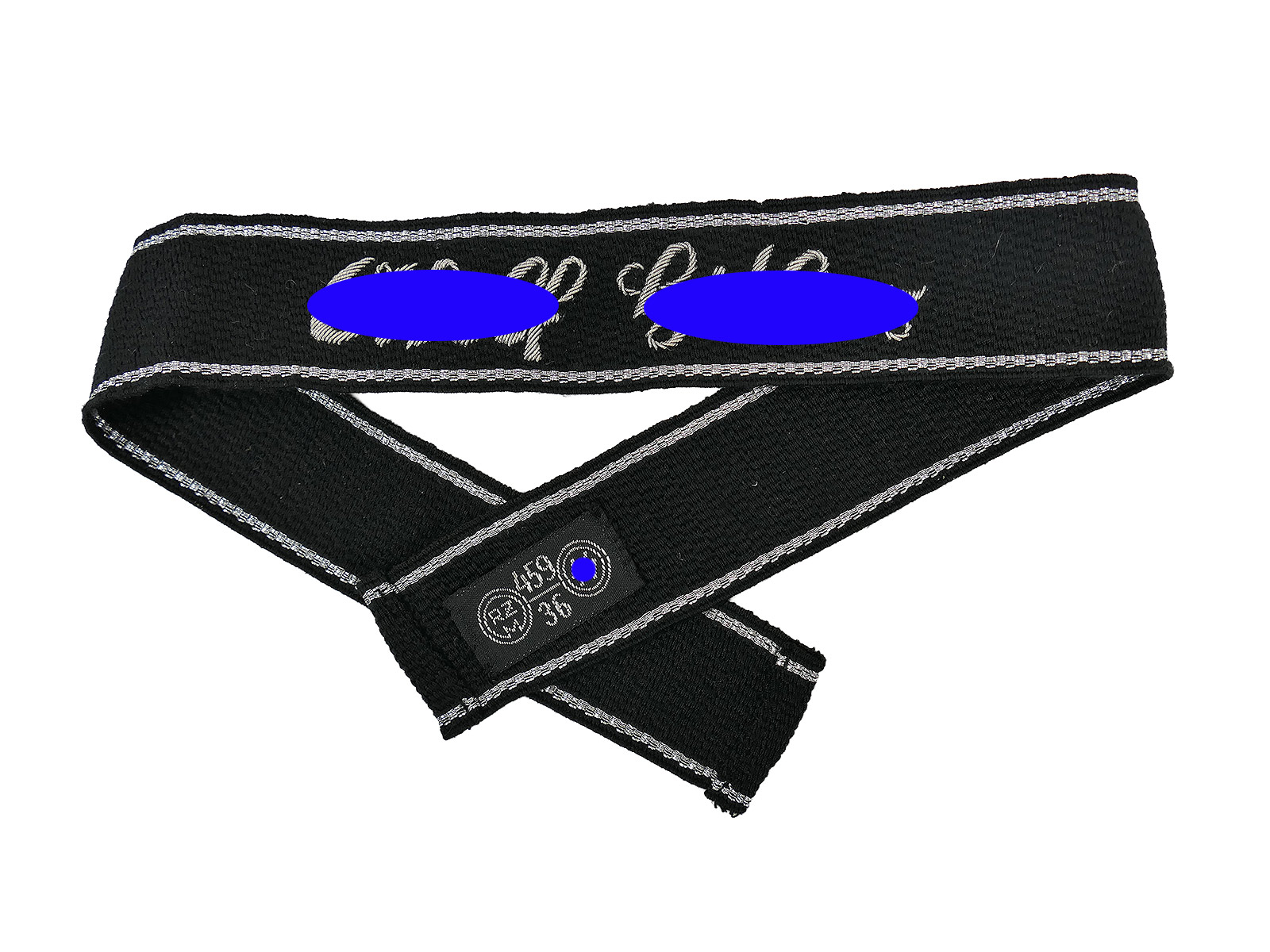 Waffen-SS armband, A.H. Leibstandarte LAH, officer’s, hand-embroidered with RZM label