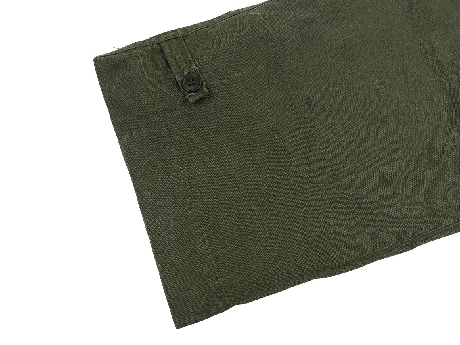#B One-off item: US WW2 vintage M43 trousers (M1943 field trousers) – BATTLE WORN collection