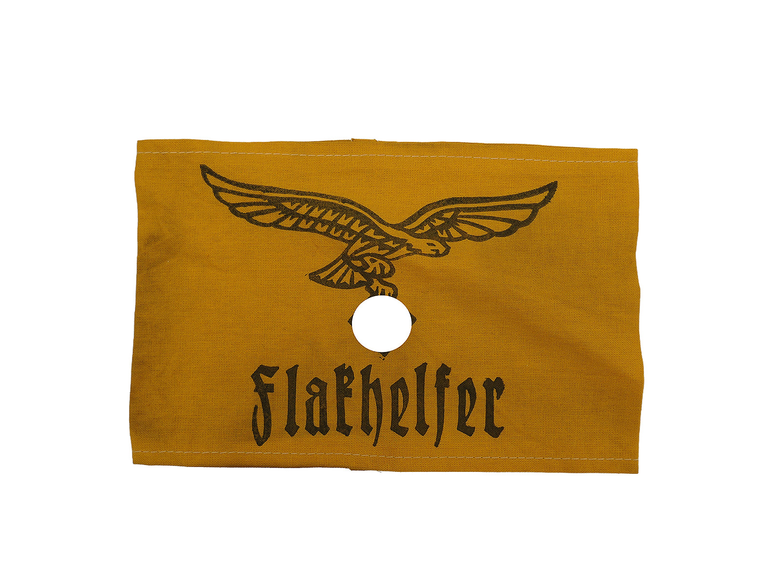 Luftwaffe yellow armband WK2 - Flak helper 
