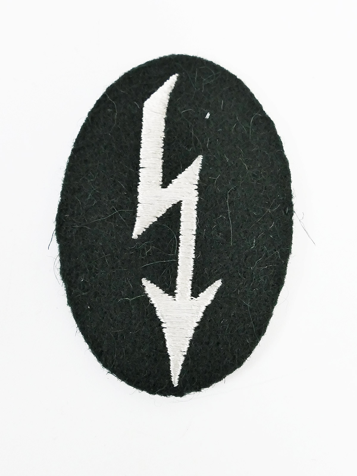 P1279325 Wehrmacht Infantry Radio Operator Lightning Sleeve Badge Field Blouse