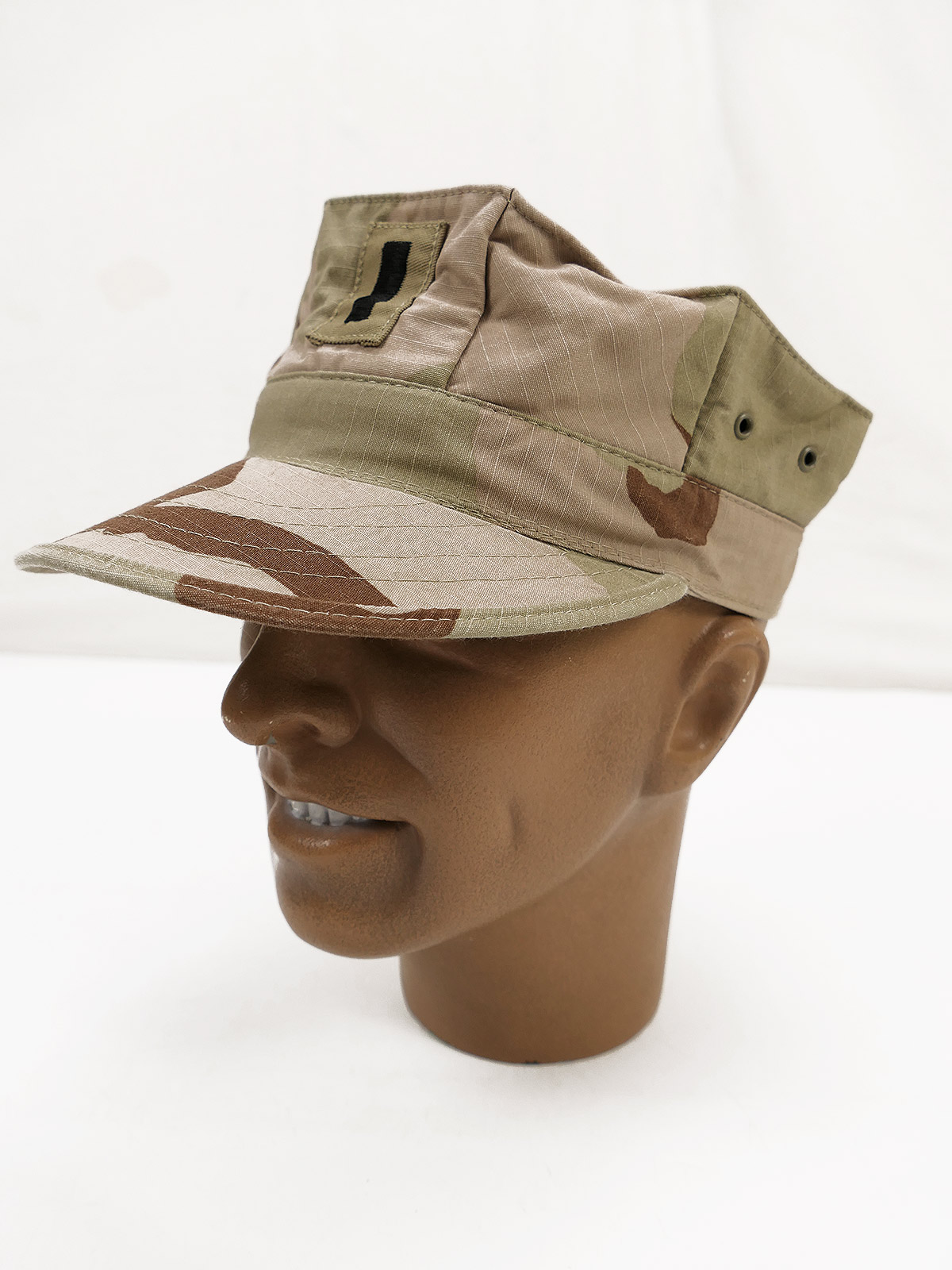 USMC Marine Corps Desert 3-colour Lieutenant Field Cap, Utility Field Cap, Size Medium (58)
