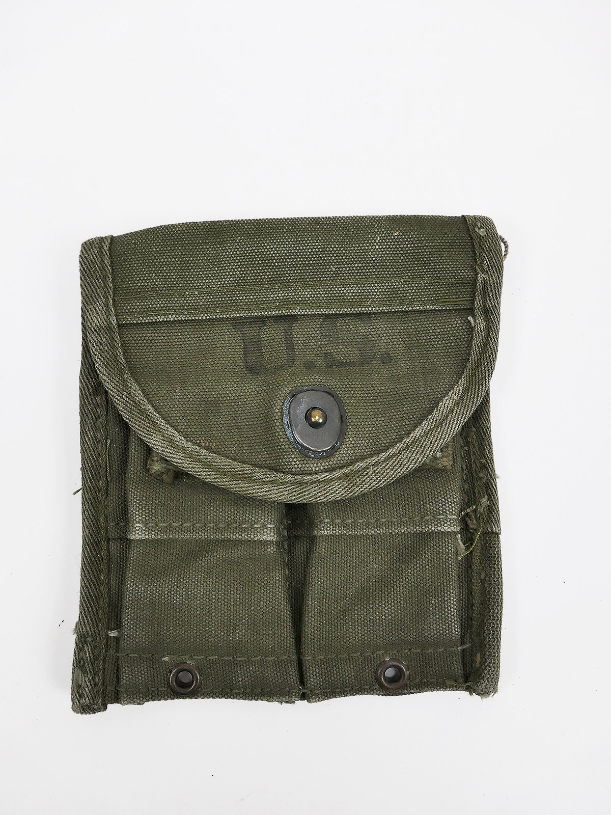 P1658402 #B/ US ARMY magazine pouch Carbine M1 Rifle Original Avery 1945 for LANGE Carbine magazines