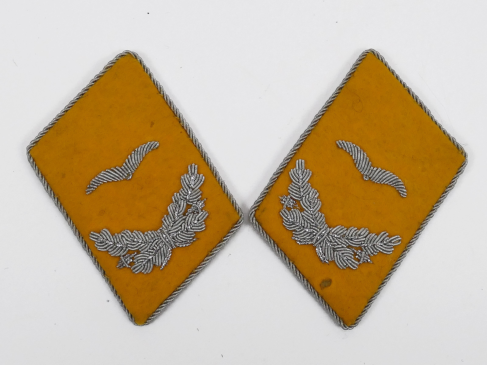 P1635894 #B/ Antique aviator collar mirror Luftwaffe lieutenant LW paratrooper