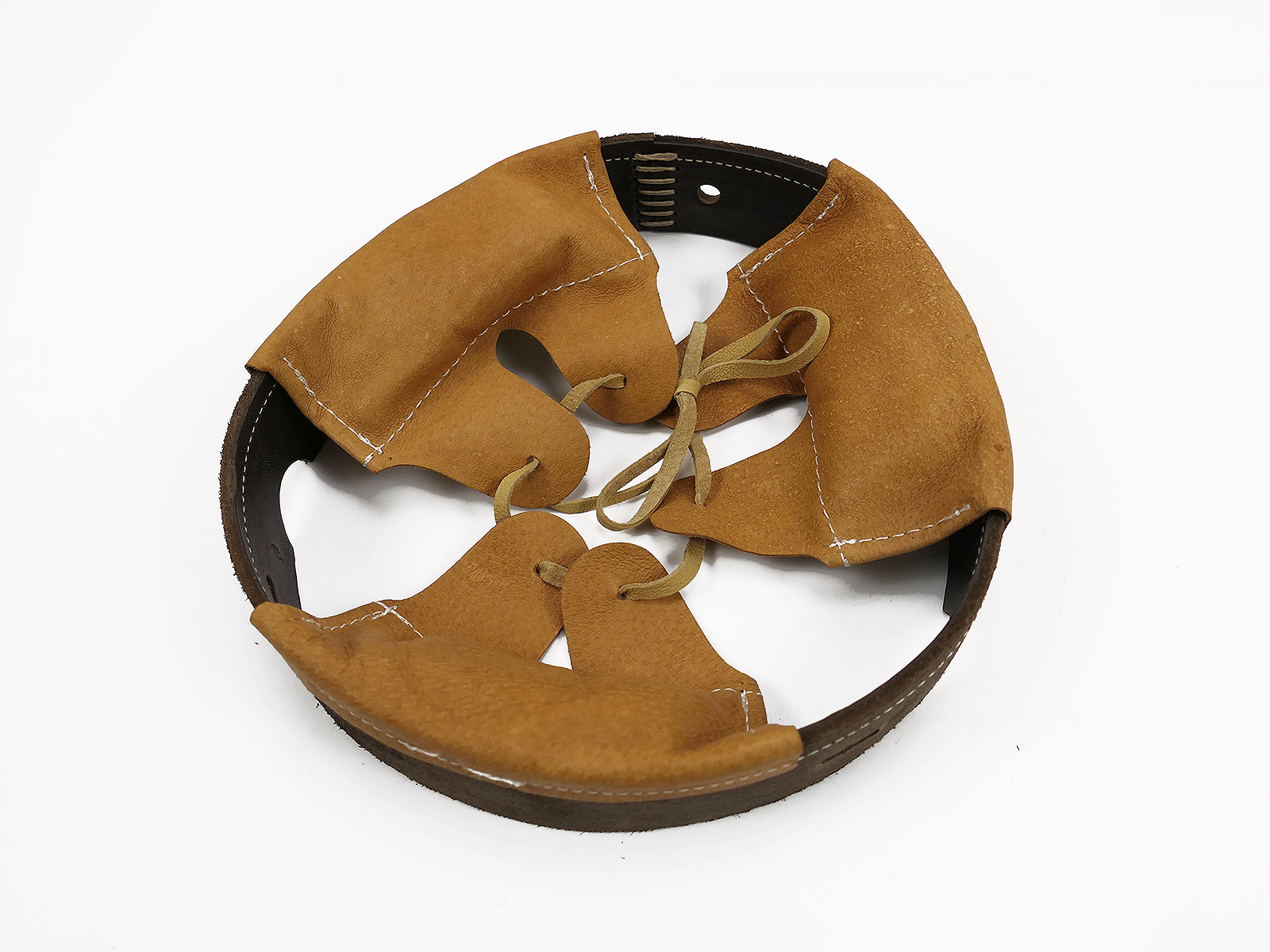 Size 68 - M16 steel helmet lining bell helmet lining leather interior helmet lining horn helmet