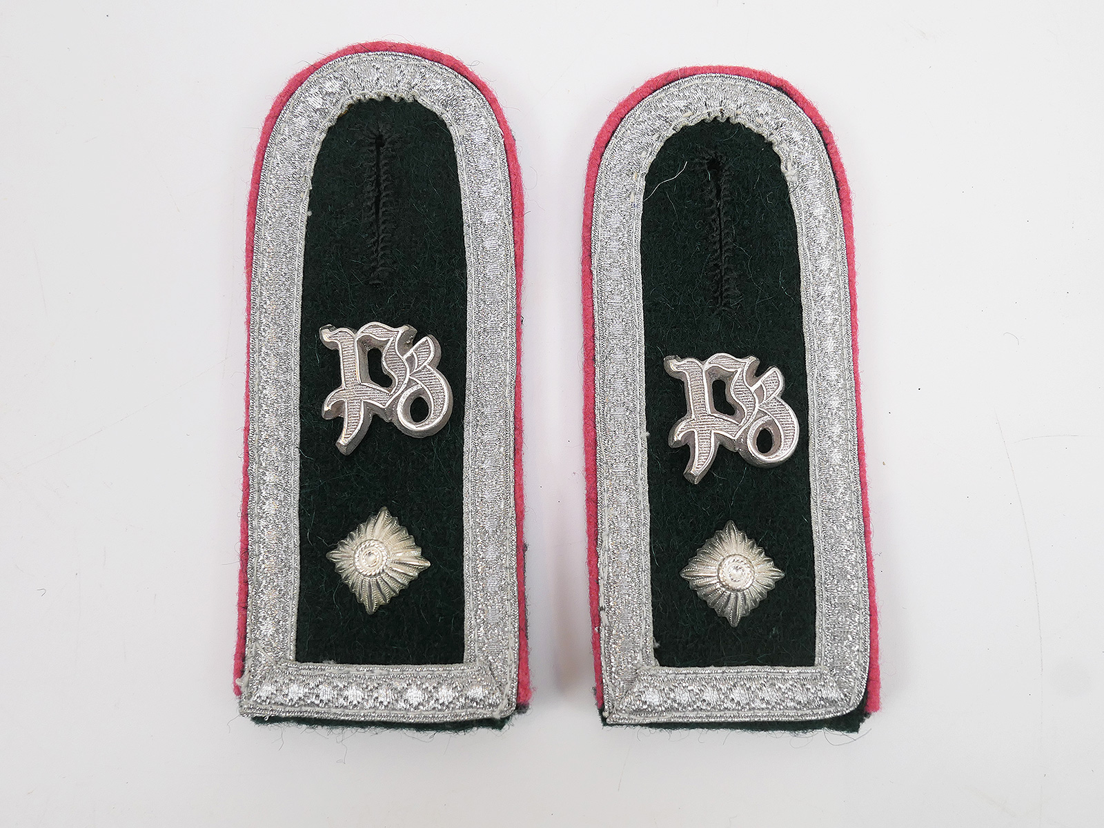 Colour Sergeant M36 epaulettes " Panzerzug " with metal overlays for field blouse
