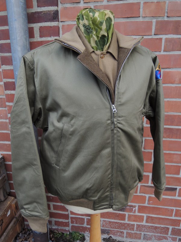 US Army Tanker Jacket 6th Armored Division Jacket Tanker Crew Tanker Jacket