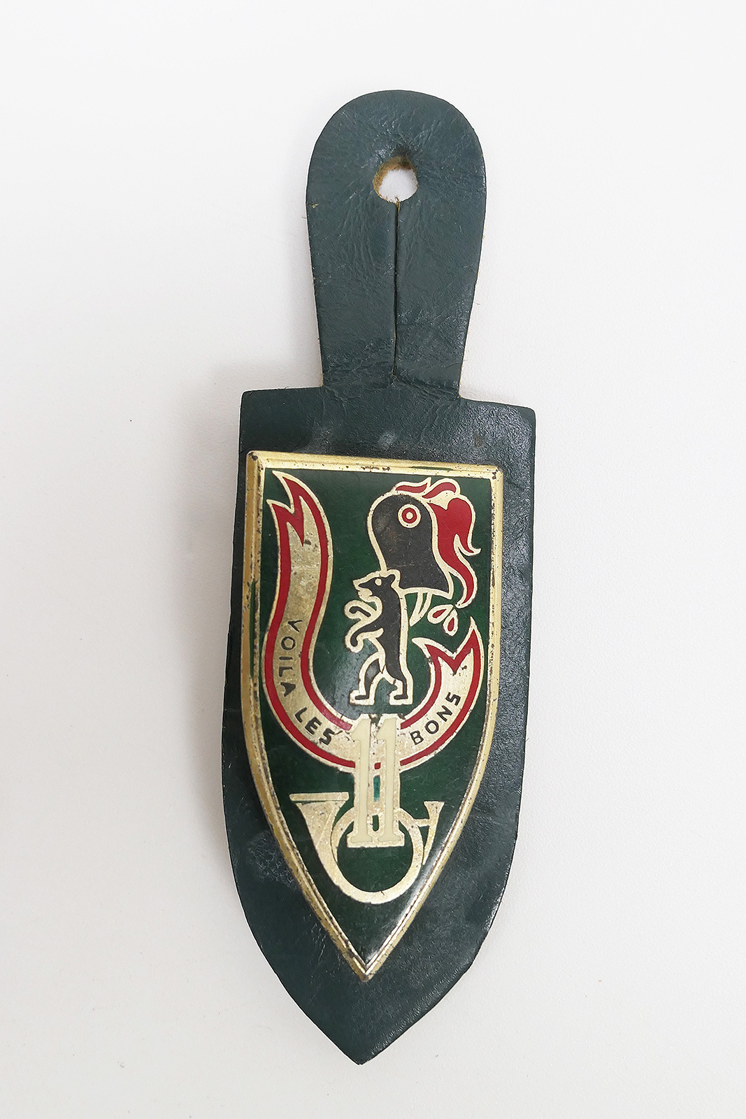 Allied breast pendant 11th Régiment de Chasseurs