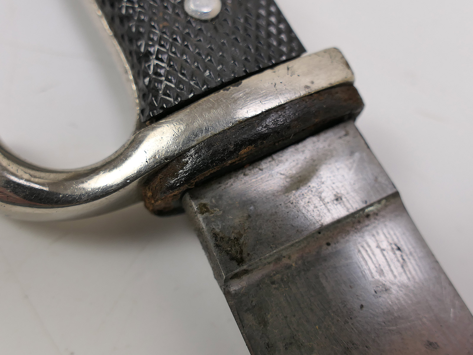 Original HJ hiking knife, co-manufactured by RZM M7/84 and Carl Schmidt Solingen, 1938 COLLECTION