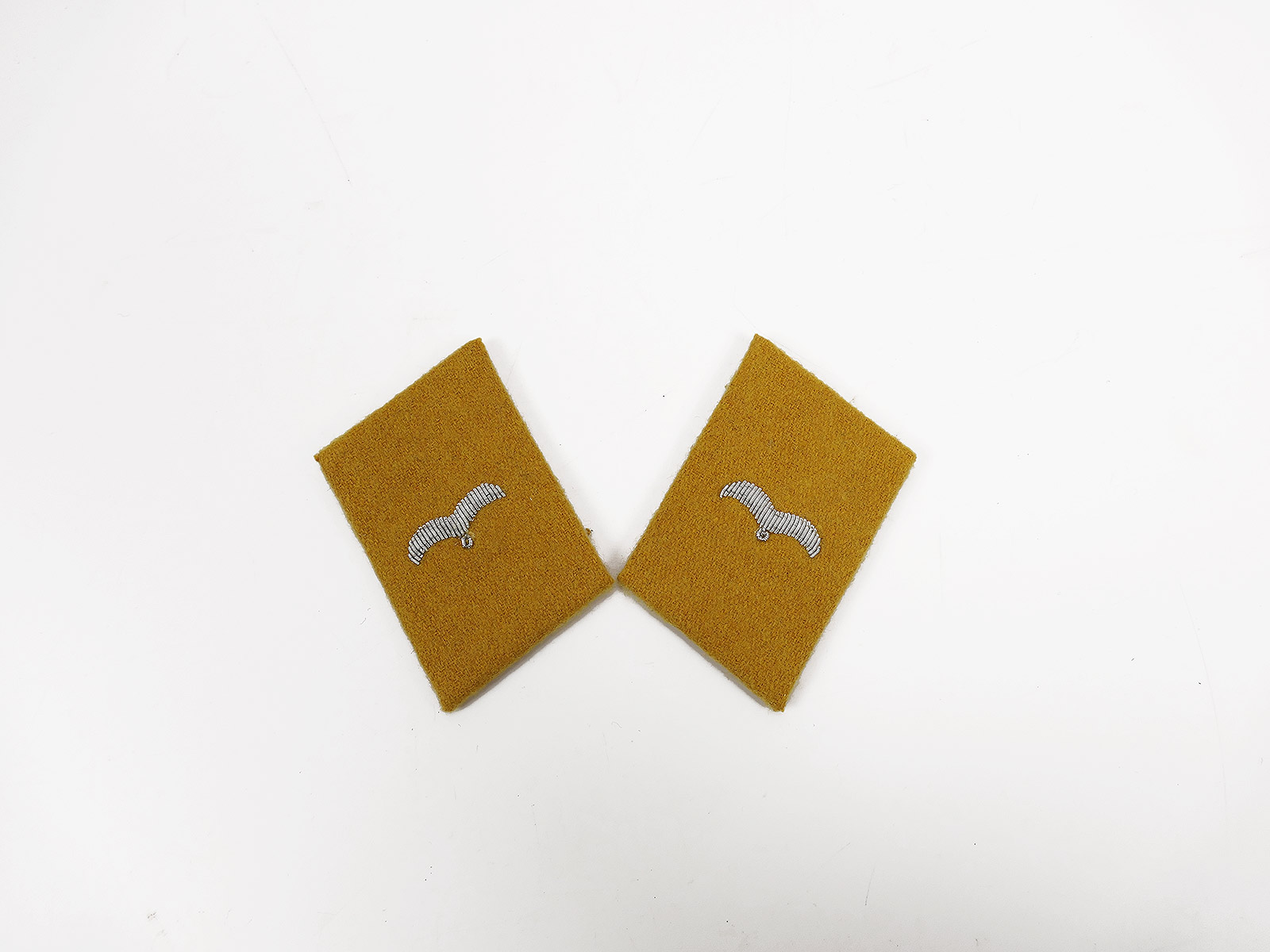 Luftwaffe collar patch / embroidered wings LW airman blouse airman / NCO paratrooper