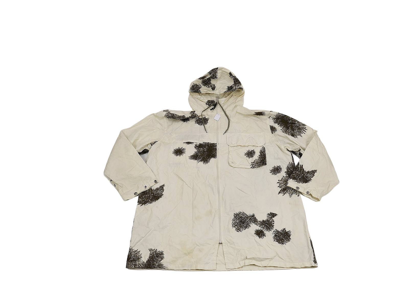 One-off winter camouflage overjacket ARDENNES EAST FRONT snow camouflage shirt jacket winter LARGE