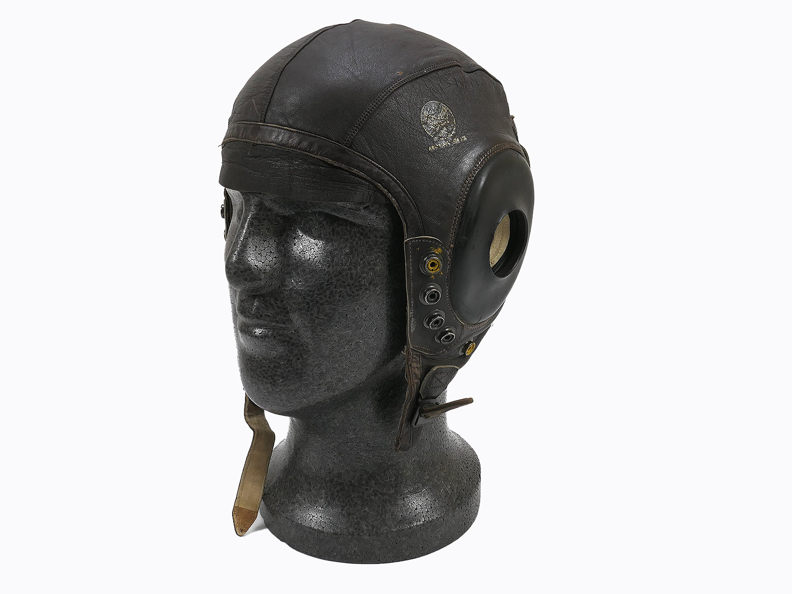 Original USAF WW2 A-11 Flying Helmet cap headgear pilot cap 