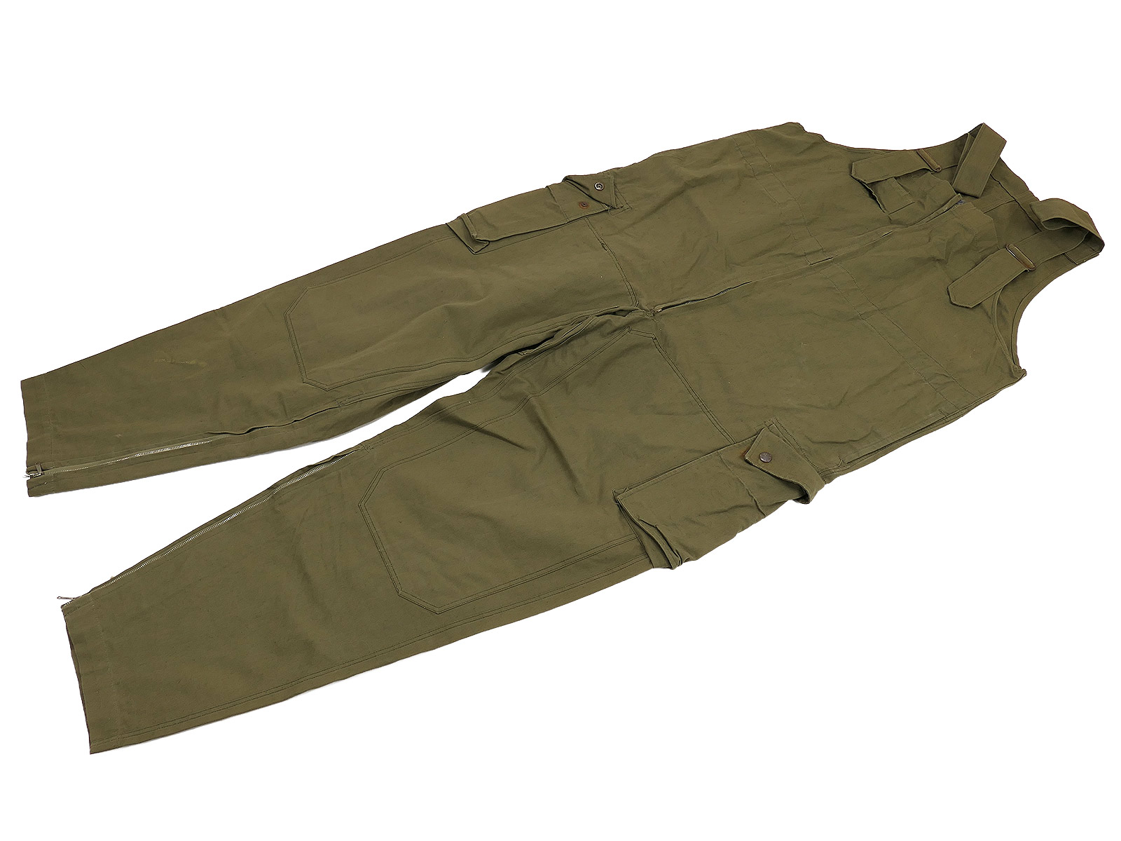 One-off item: Wehrmacht Luftwaffe tank uniform set / lower part of dungarees – second-hand item