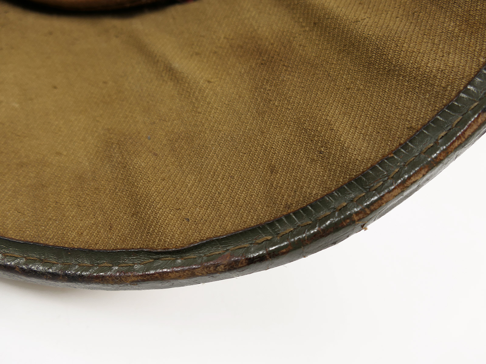 Original tropical helmet, Afrikakorps, Carl Halfar, Wehrmacht, DAK, with dust goggles – COLLECTION