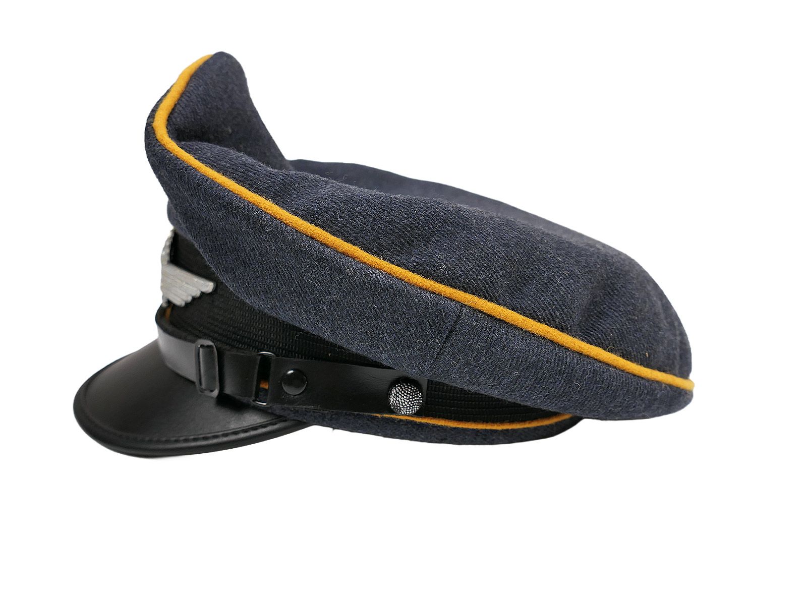 LUFTWAFFEN Pilot’s Cap, Paratrooper, fully decorated – COLLECTION BATTLE WORN