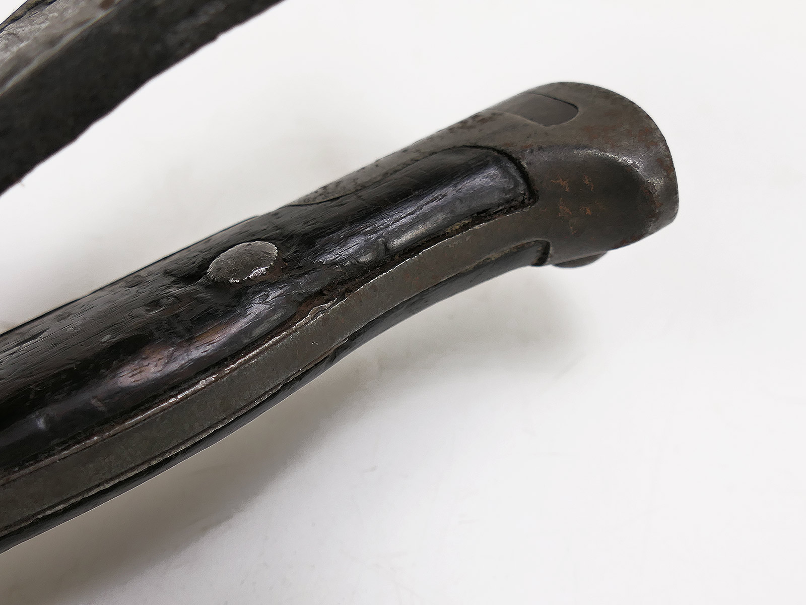 WK1 M98/05 bayonet, Mauser A.G. Oberndorf 1916, with acceptance mark and belt lug