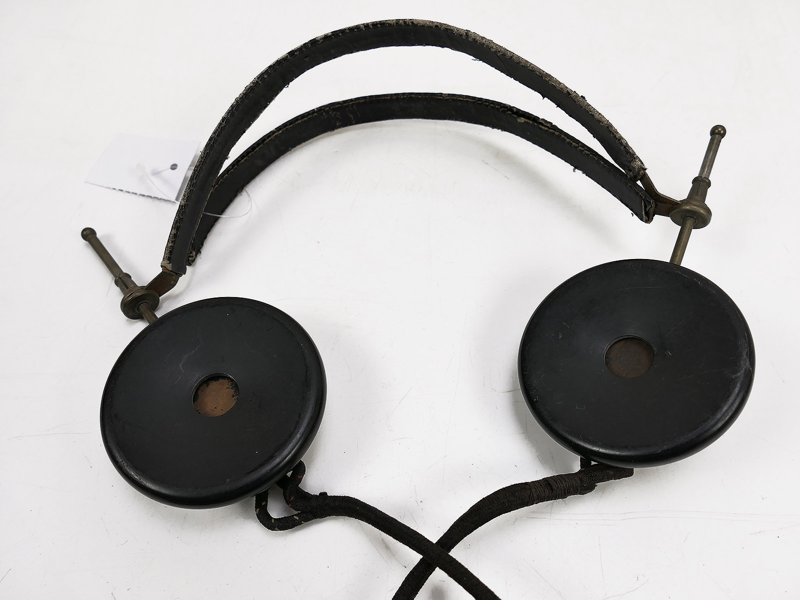WW2 Wehrmacht Headset Radio with Dual Earpieces – COLLECTION BATTLE-WORN