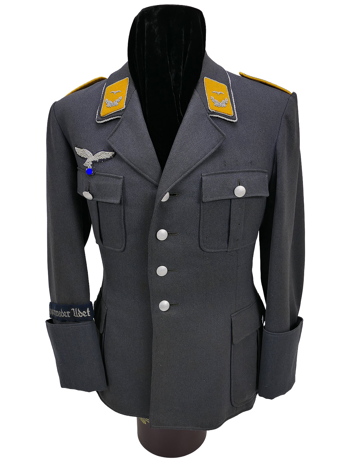 WW2 Original Luftwaffe Officer’s Tunic, Udet Fighter Wing, c. 1942, Uniform COLLECTION
