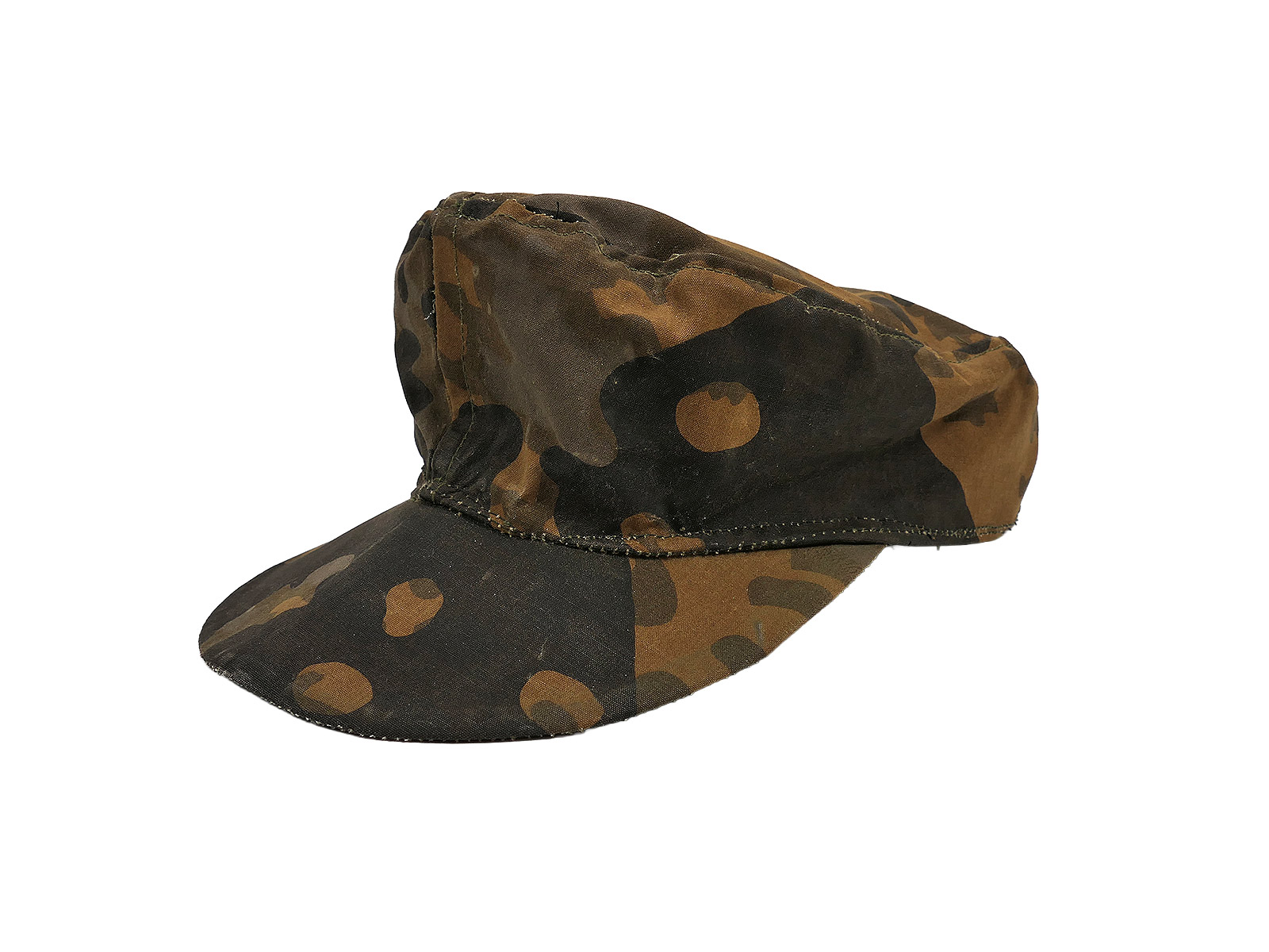 Waffen SS Frontfertigung sycamore autumn overprint field cap size 58 camouflage cap